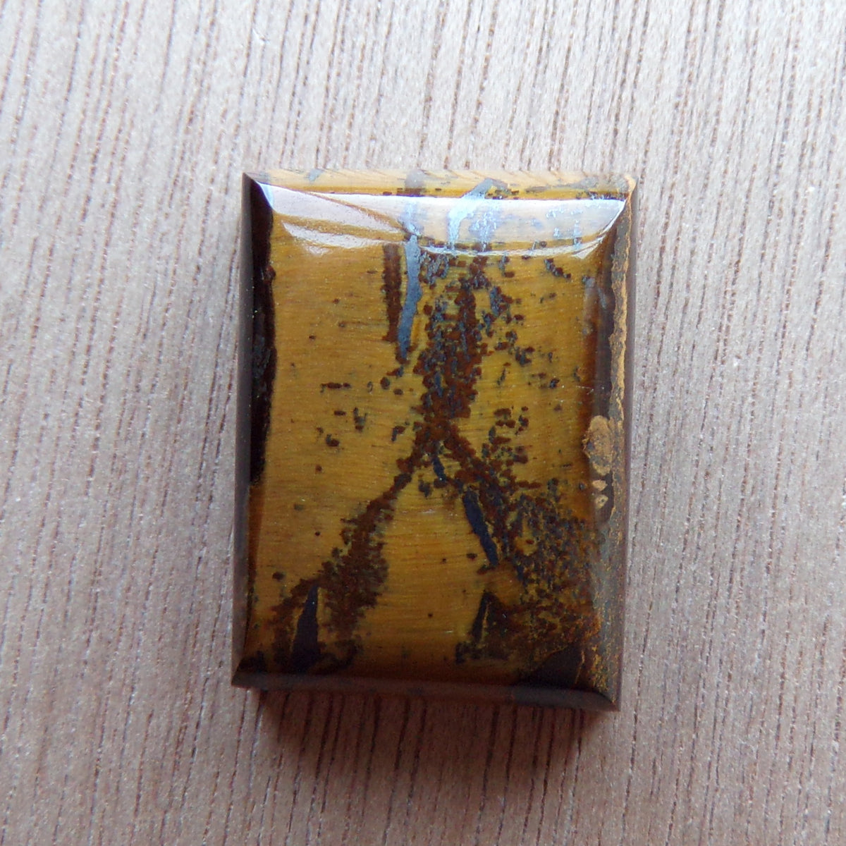 Landscape Tiger’s Eye Cabochon — 27.5 ct