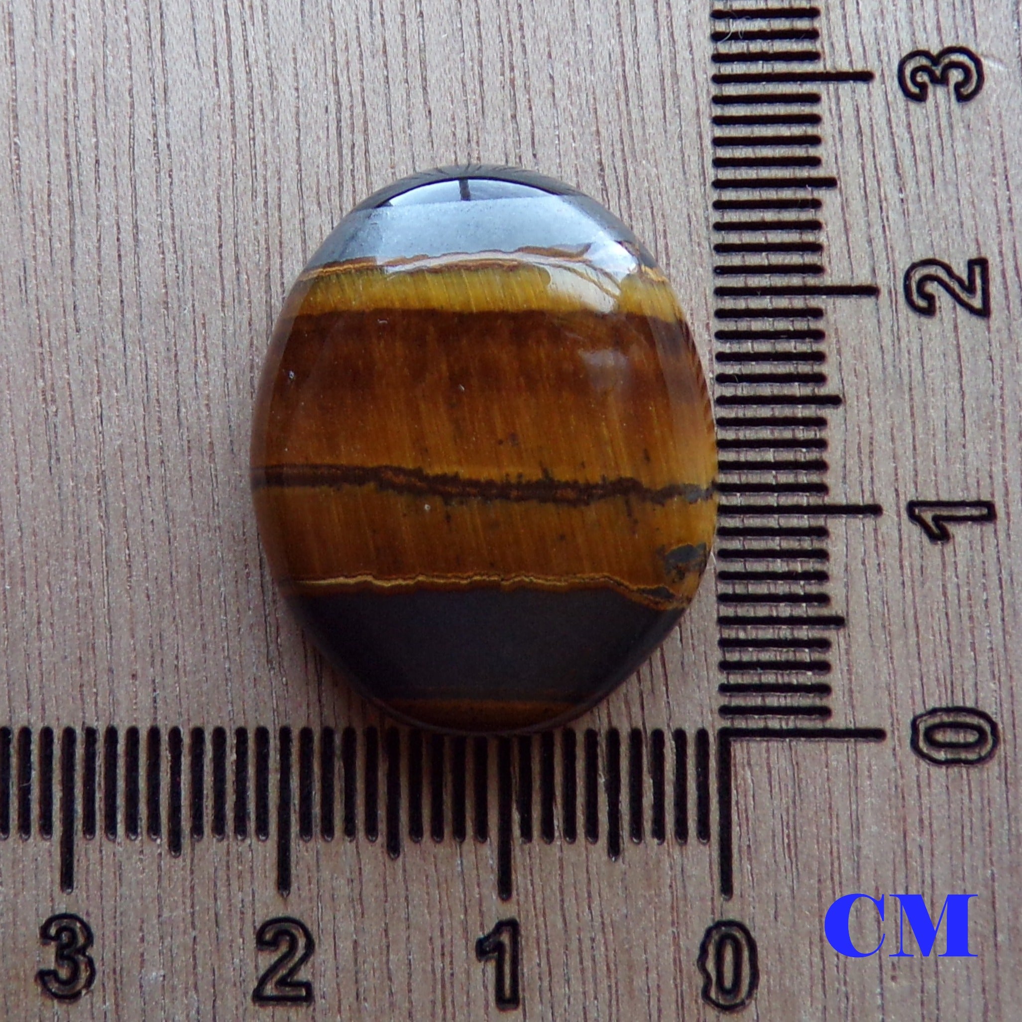 AAA Grade Landscape Tiger's Eye Cabochon