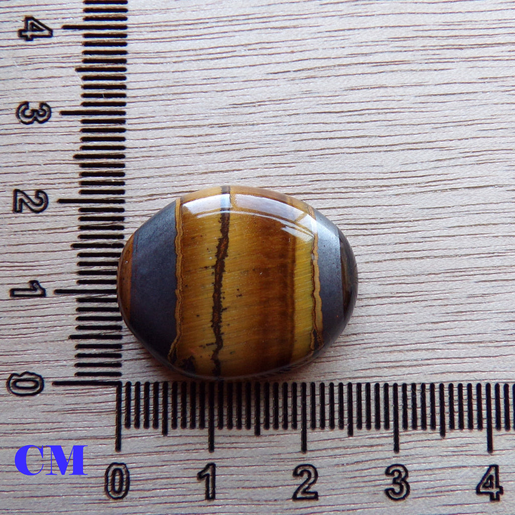 AAA Grade Landscape Tiger's Eye Cabochon