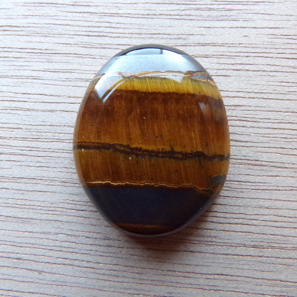 AAA Grade Landscape Tiger's Eye Cabochon
