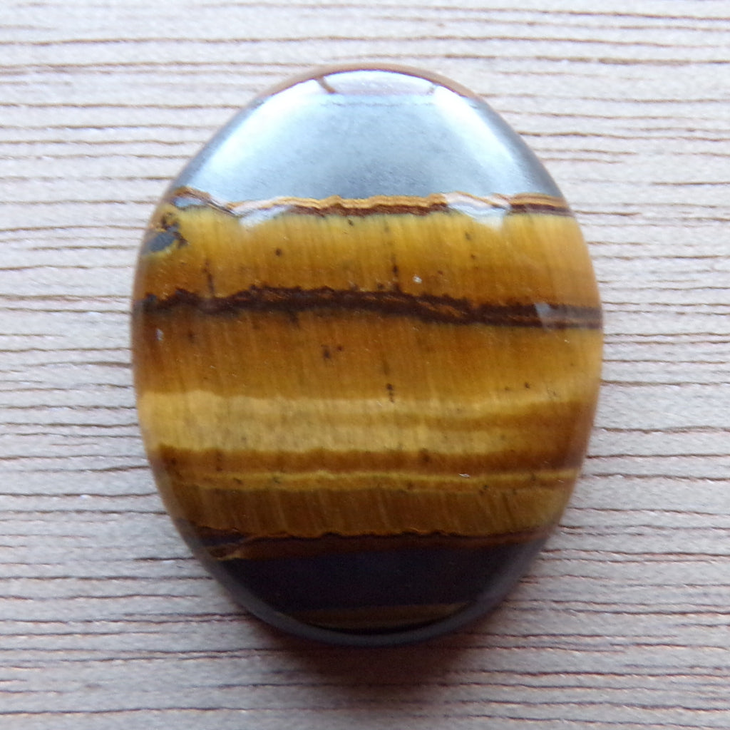AAA Grade Landscape Tiger's Eye Cabochon