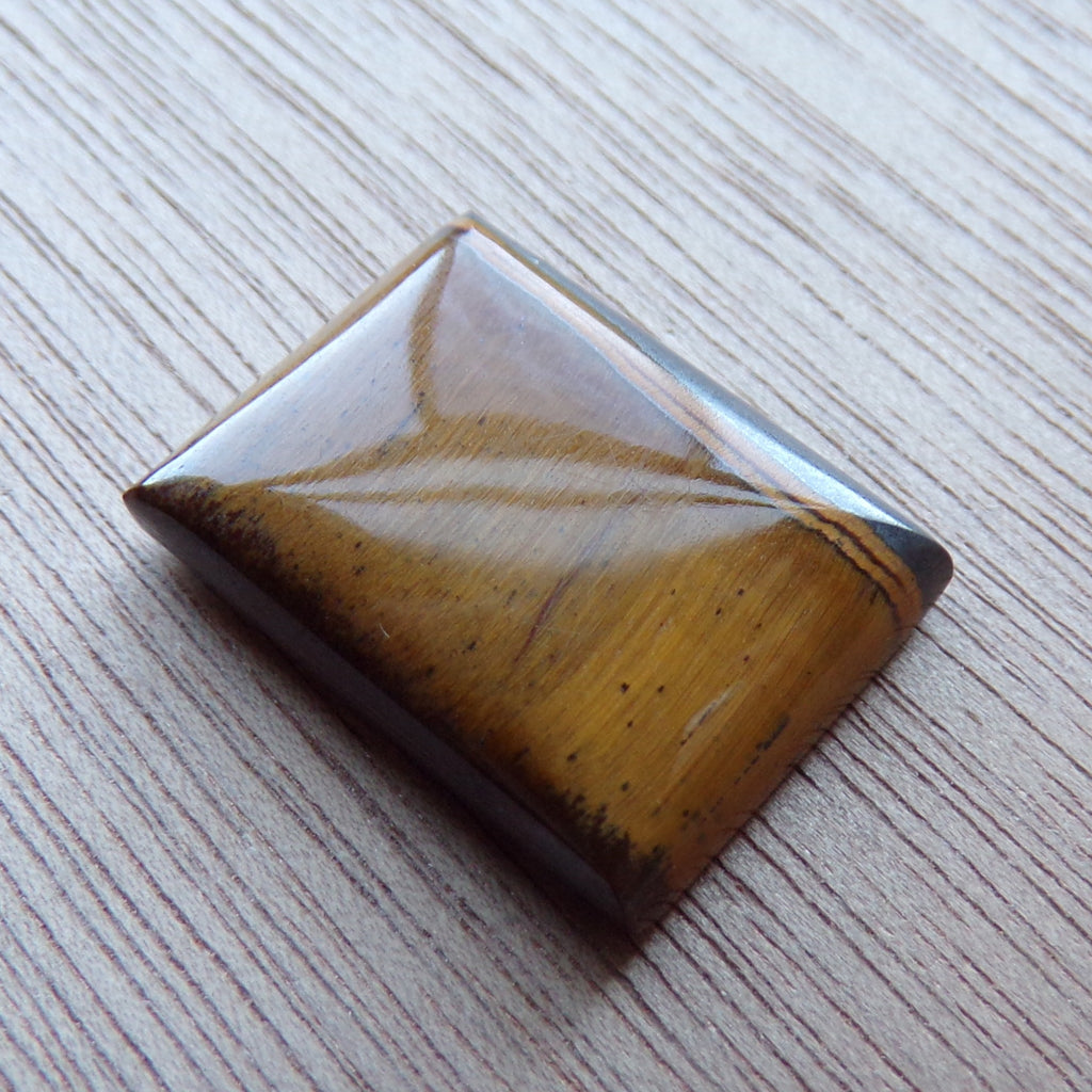 AAA Grade Landscape Tiger's Eye Cabochon