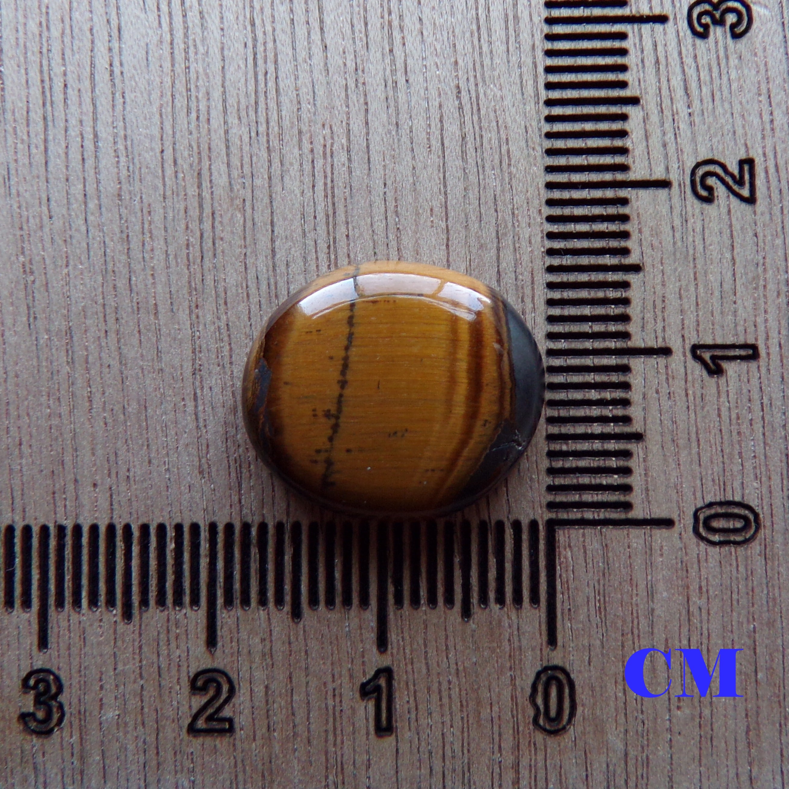AAA Grade Landscape Tiger's Eye Cabochon