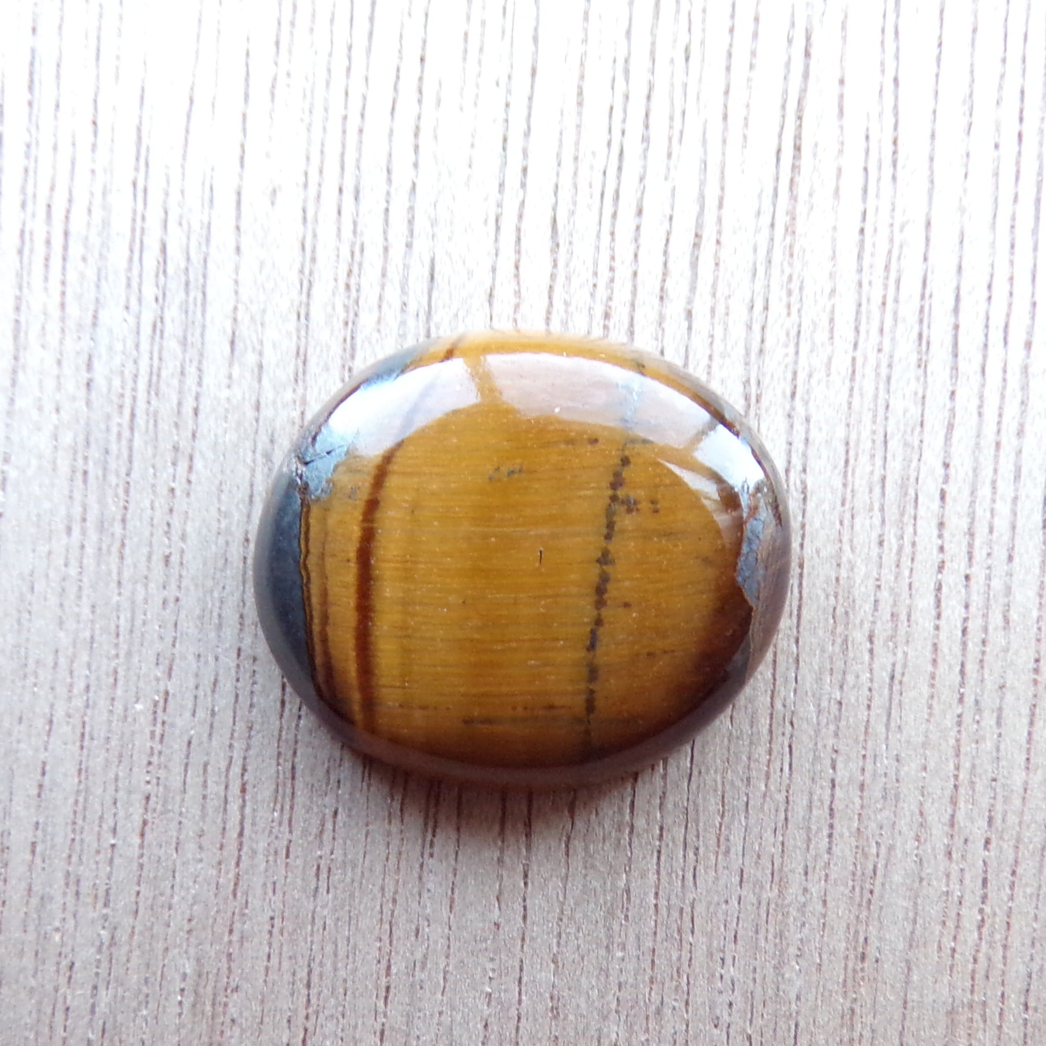 AAA Grade Landscape Tiger's Eye Cabochon