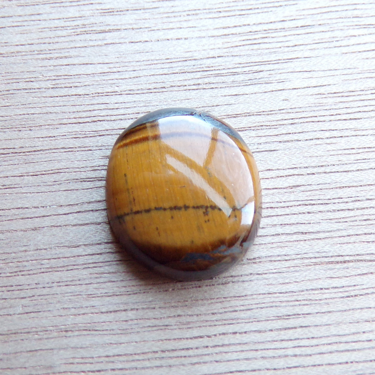Landscape Tiger’s Eye Cabochon — 11.05 ct