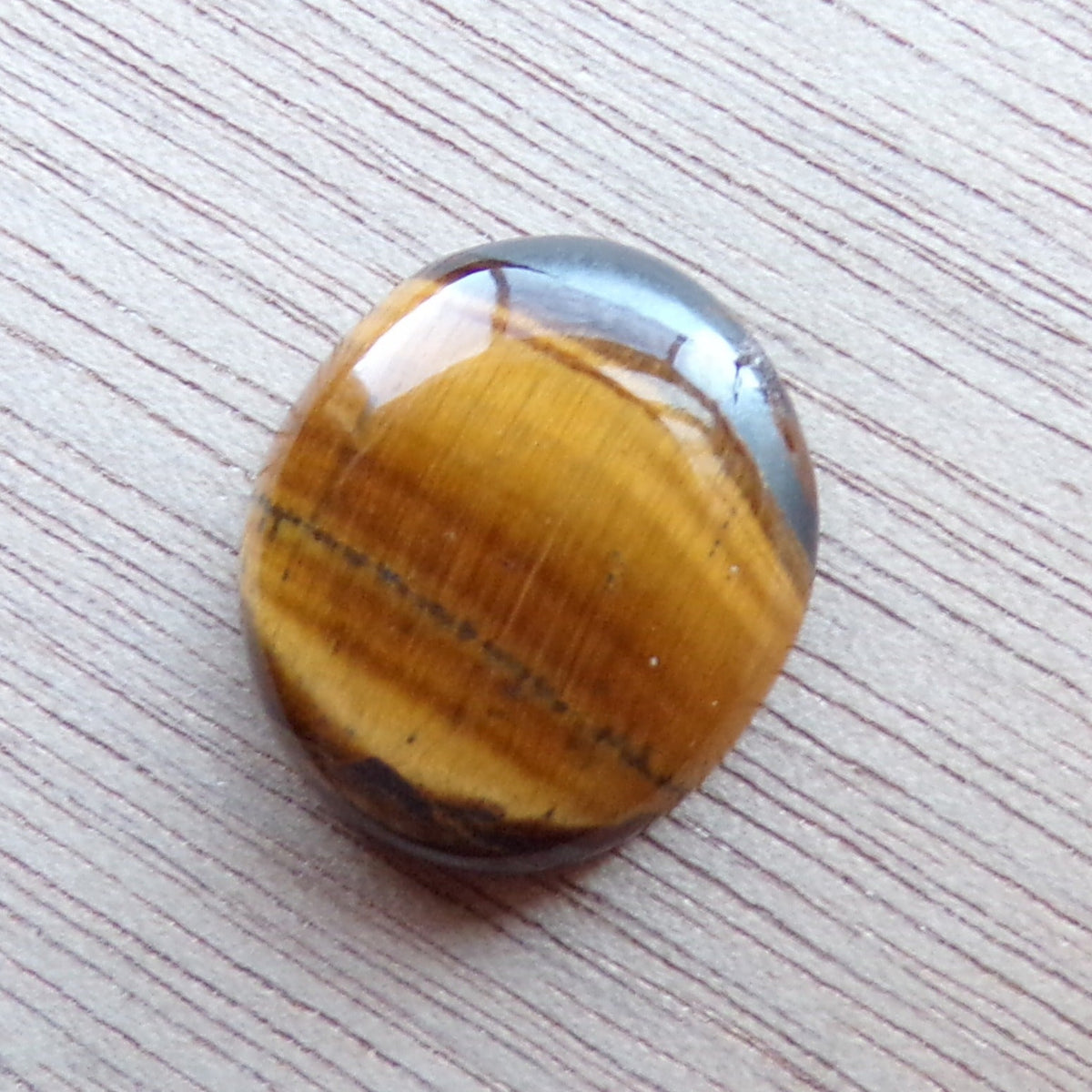 Landscape Tiger’s Eye Cabochon — 11.05 ct