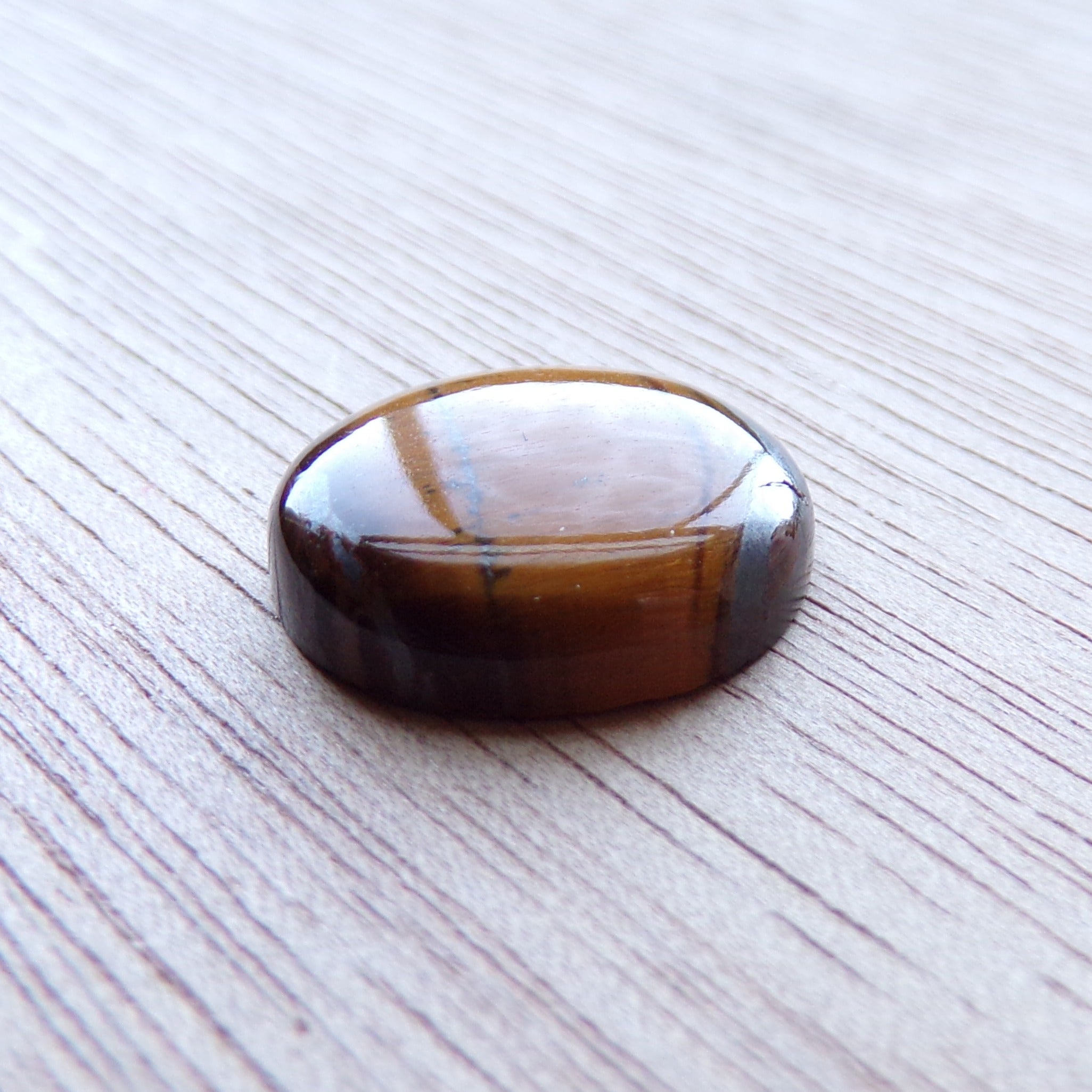 AAA Grade Landscape Tiger's Eye Cabochon