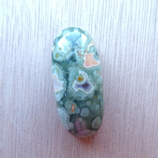 Rainforest Jasper Cabochon — 39 ct