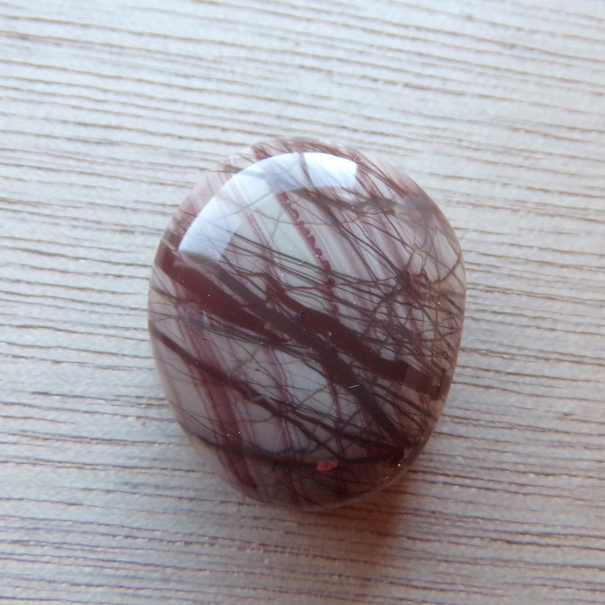 100% Natural Imperial Spiderweb Jasper Cabochon