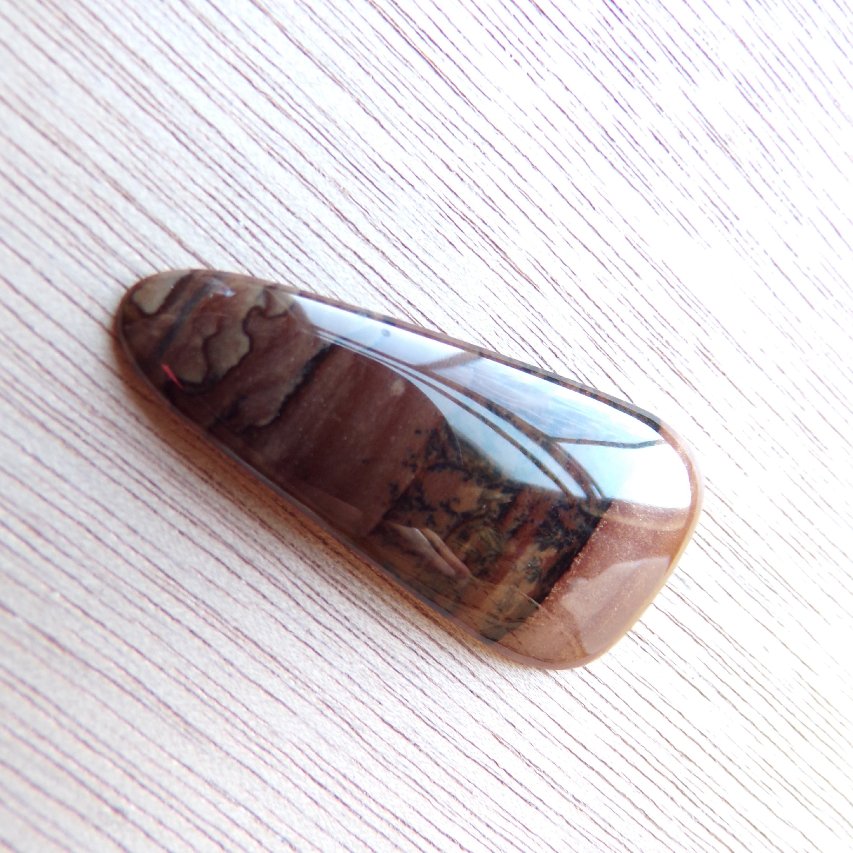 Natural Deschutes Jasper Cabochon