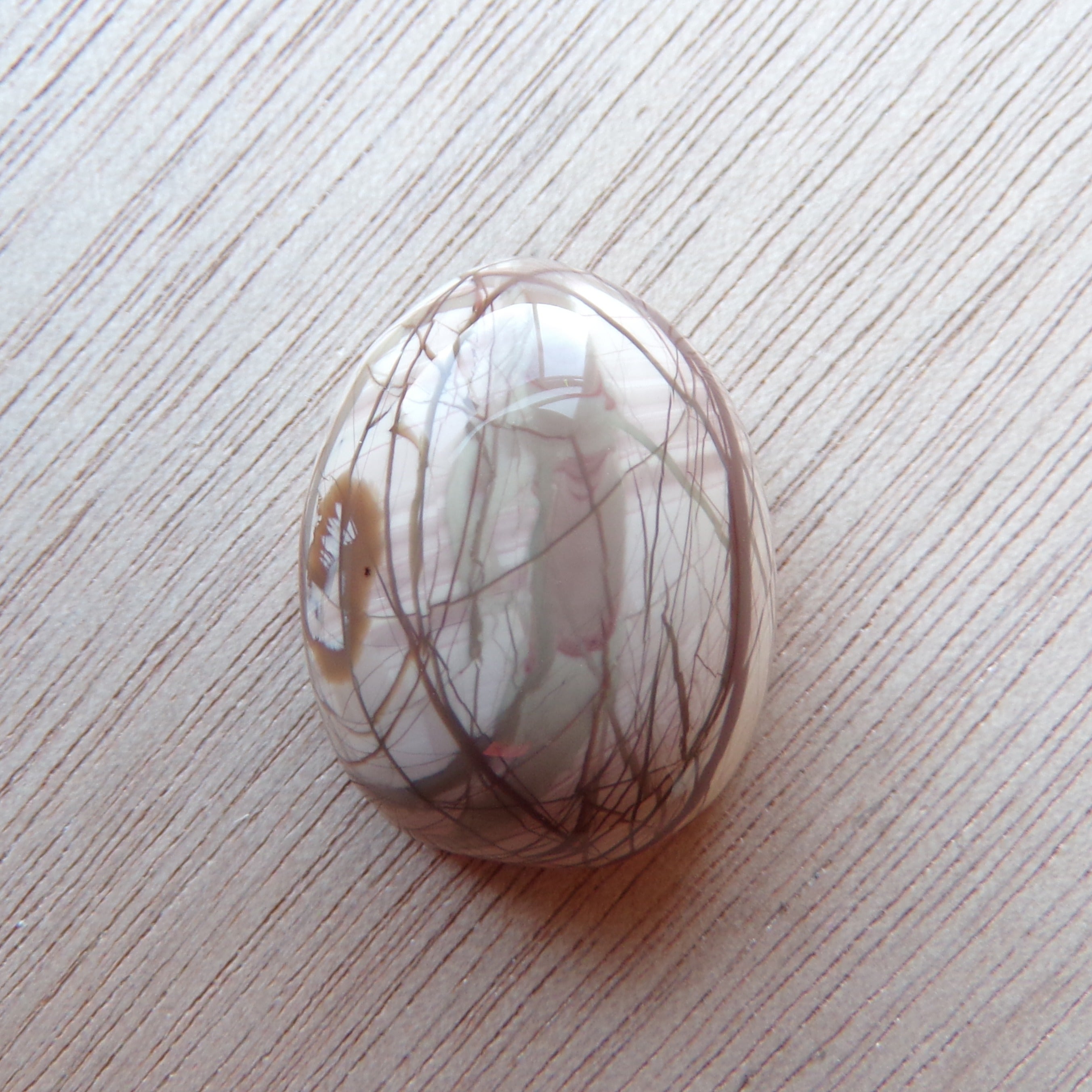 100% Natural Imperial Spiderweb Jasper Cabochon