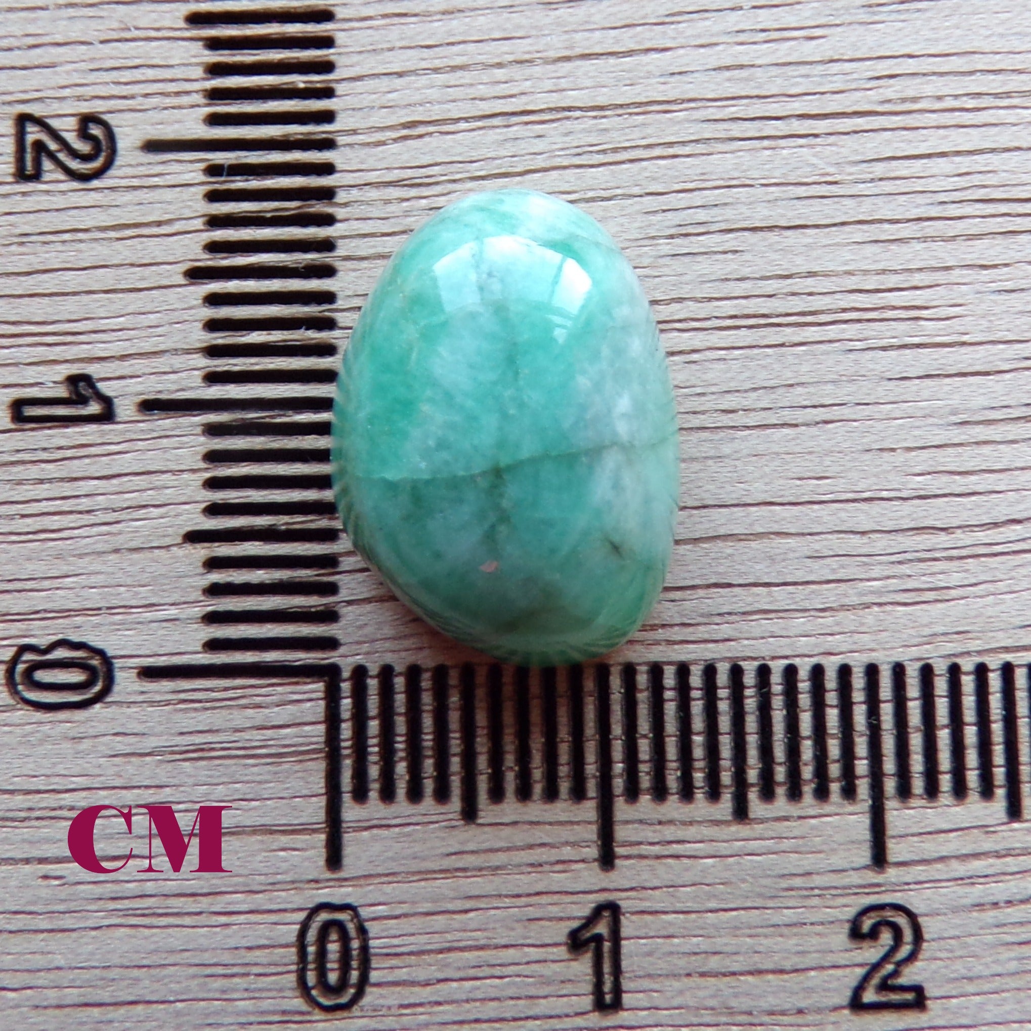 Natural Brazilian Emerald Cabochon 12.75 Carats
