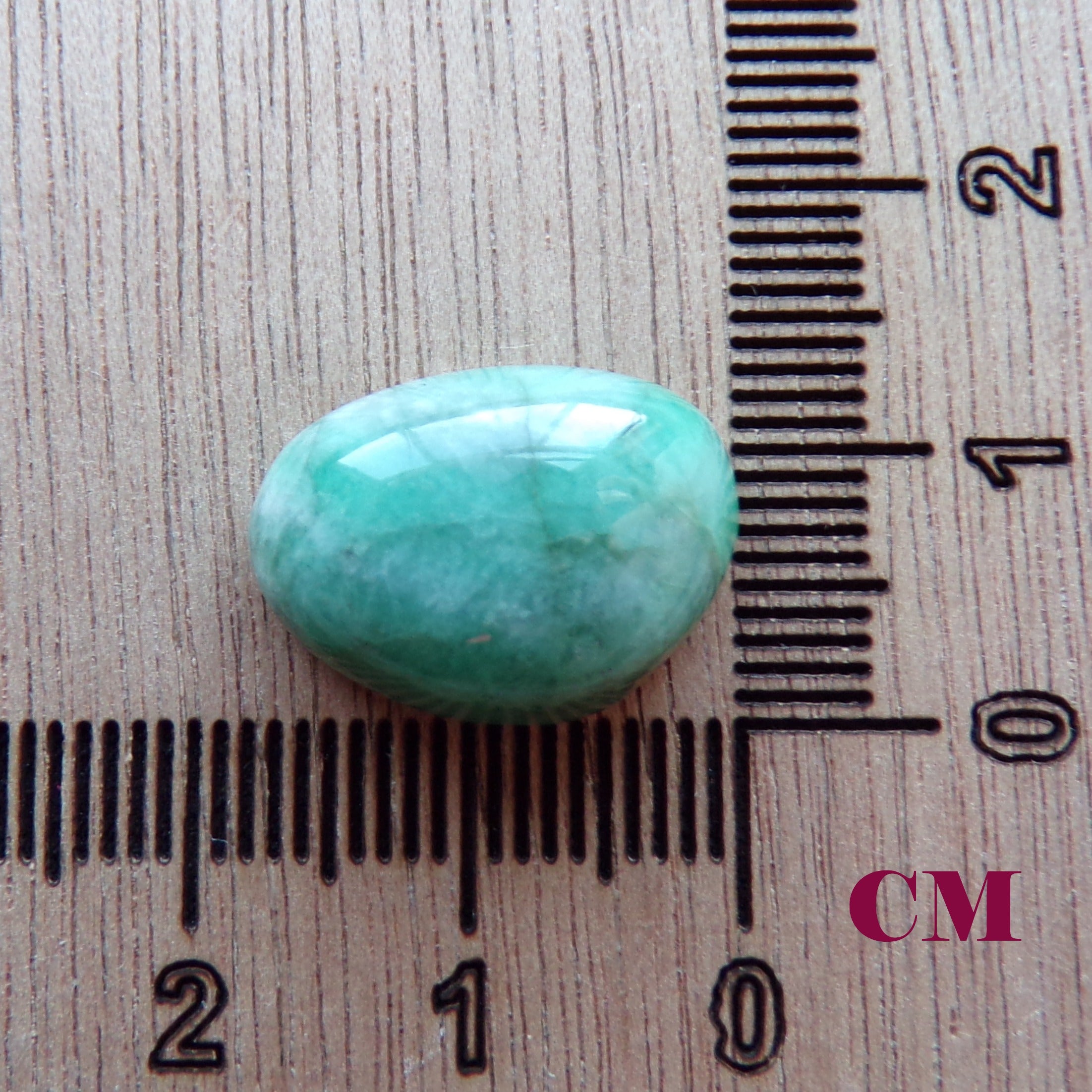 Natural Brazilian Emerald Cabochon 12.75 Carats