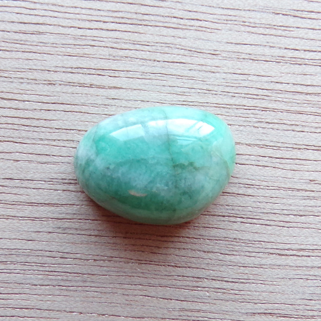 Natural Brazilian Emerald Cabochon 12.75 Carats