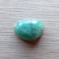 Natural Brazilian Emerald Cabochon 12.75 Carats