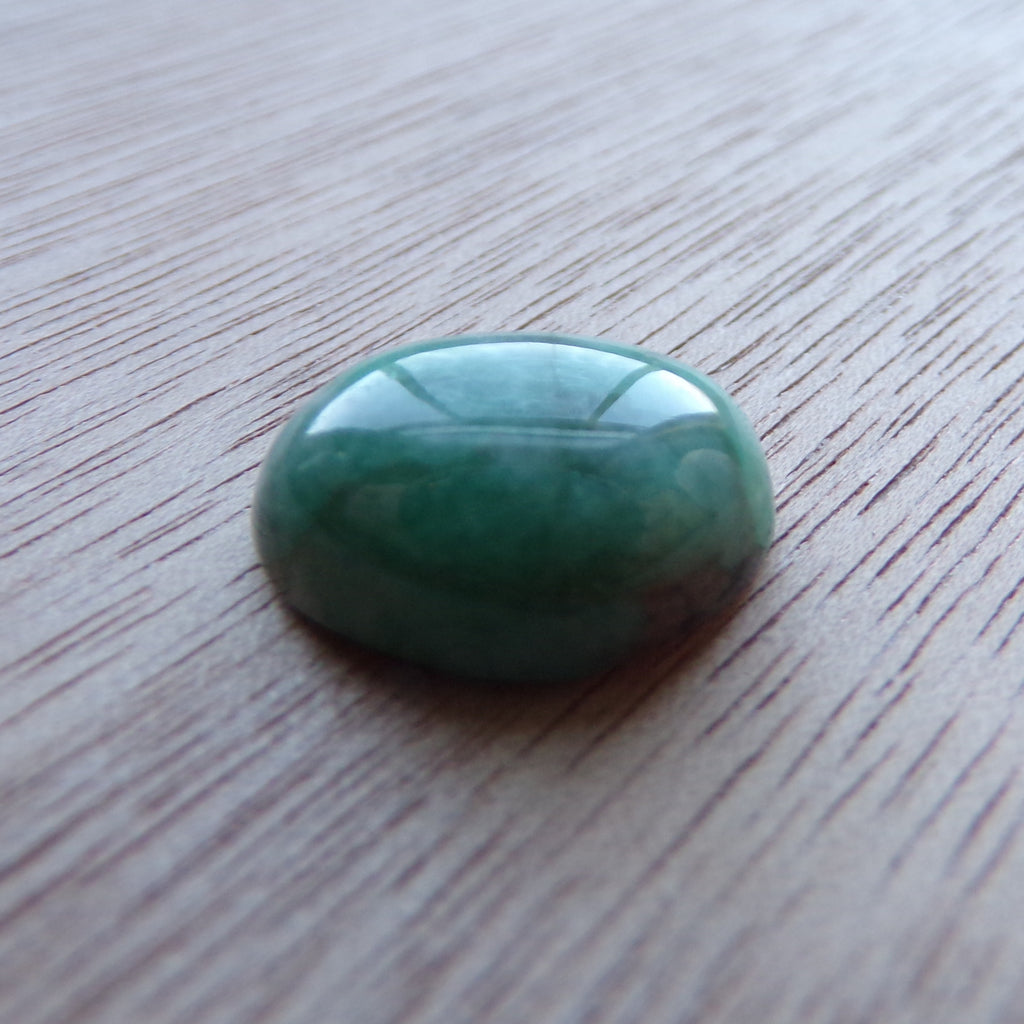 Natural Brazilian Emerald Cabochon 12.75 Carats