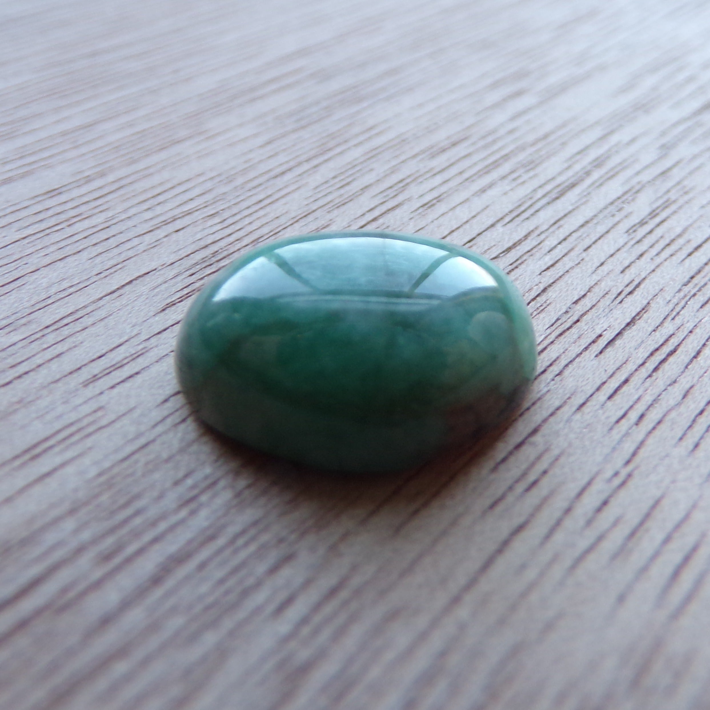 Natural Brazilian Emerald Cabochon 12.75 Carats