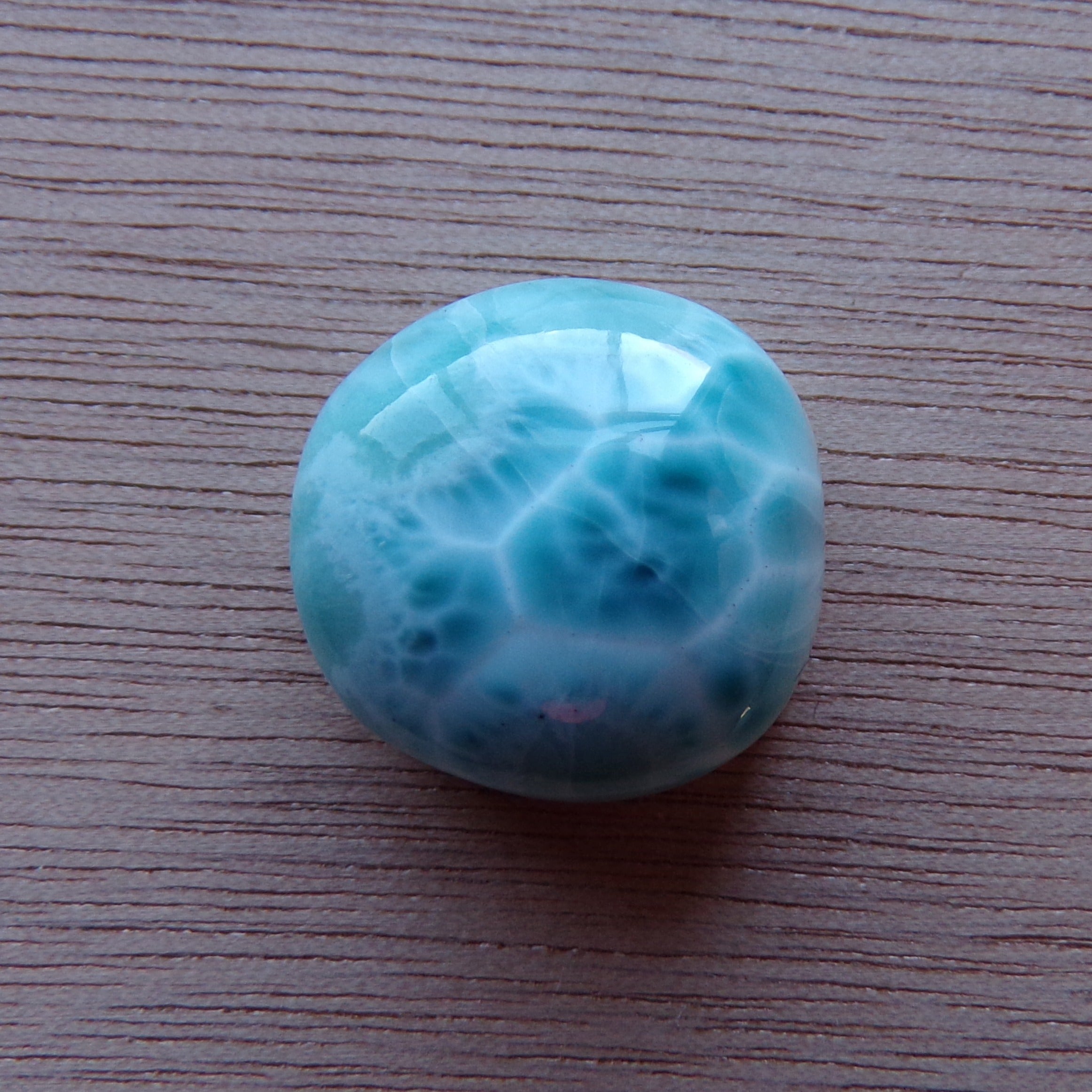 Natural Larimar Cabochon