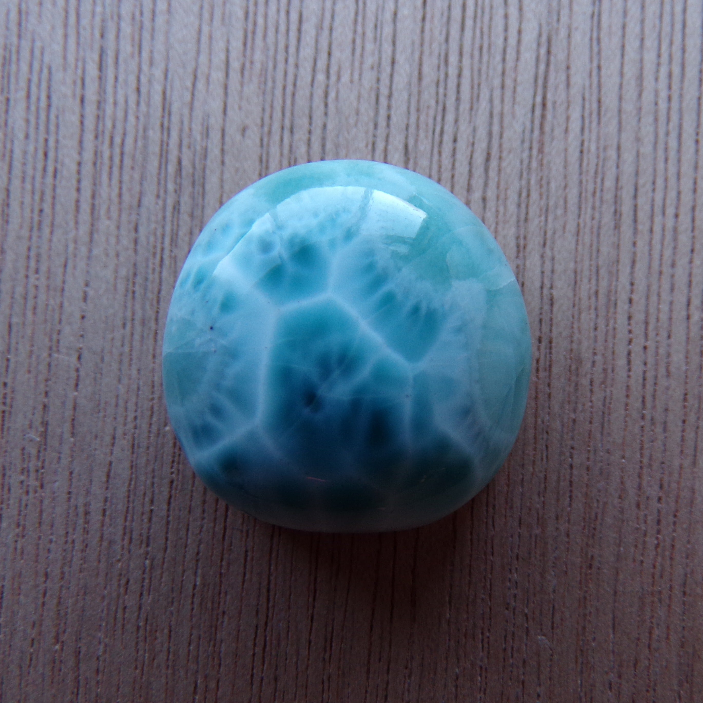 Natural Larimar Cabochon