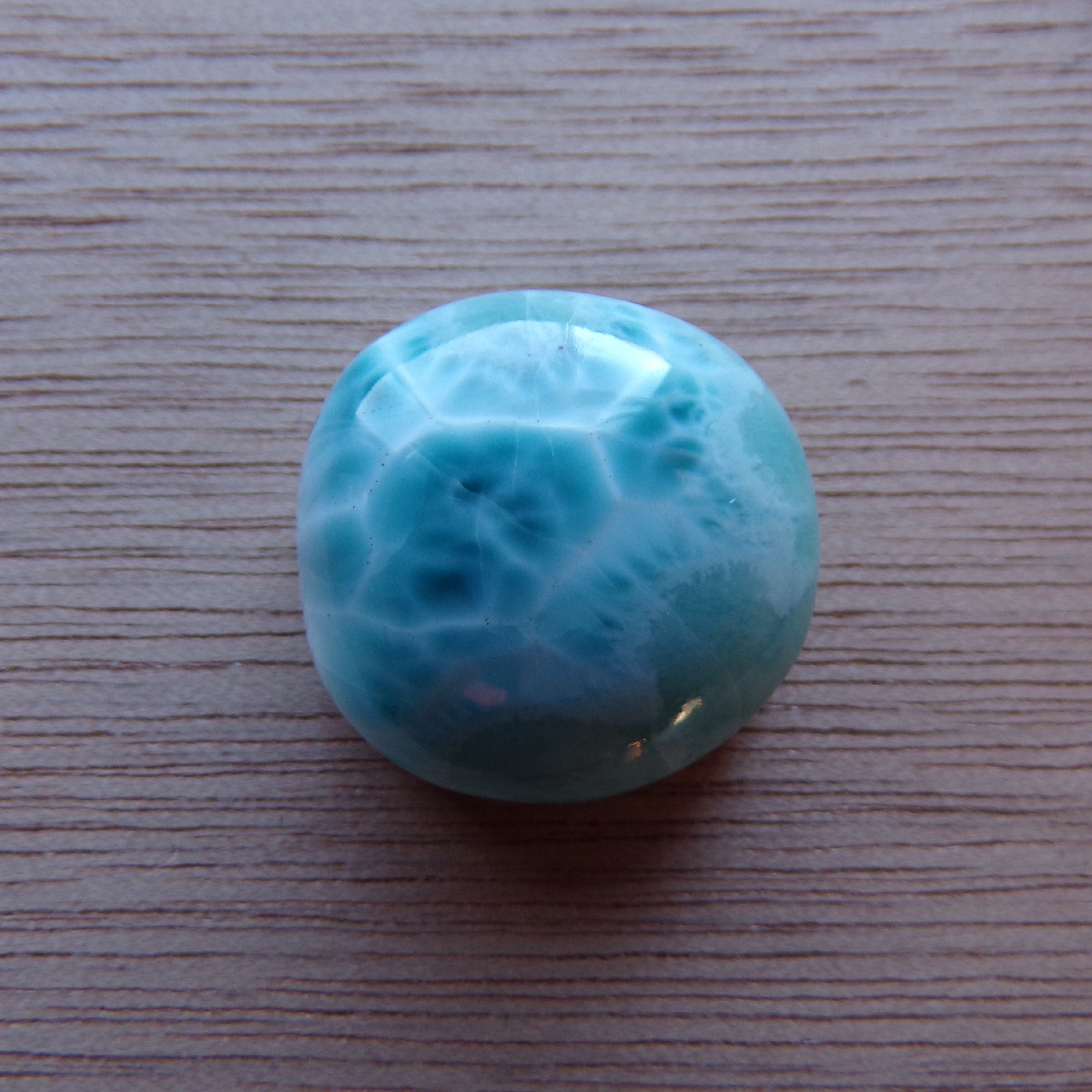 Natural Larimar Cabochon