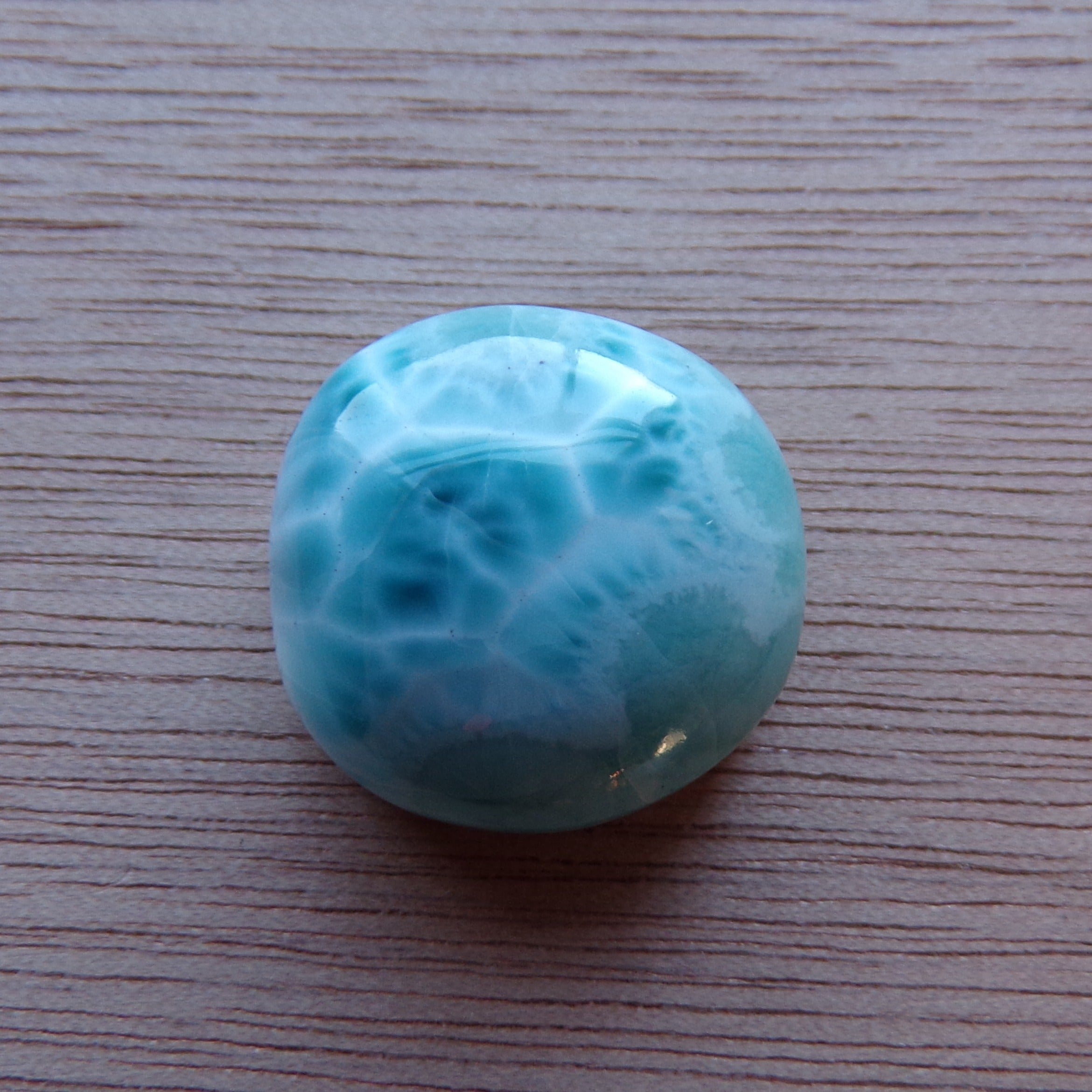 Natural Larimar Cabochon