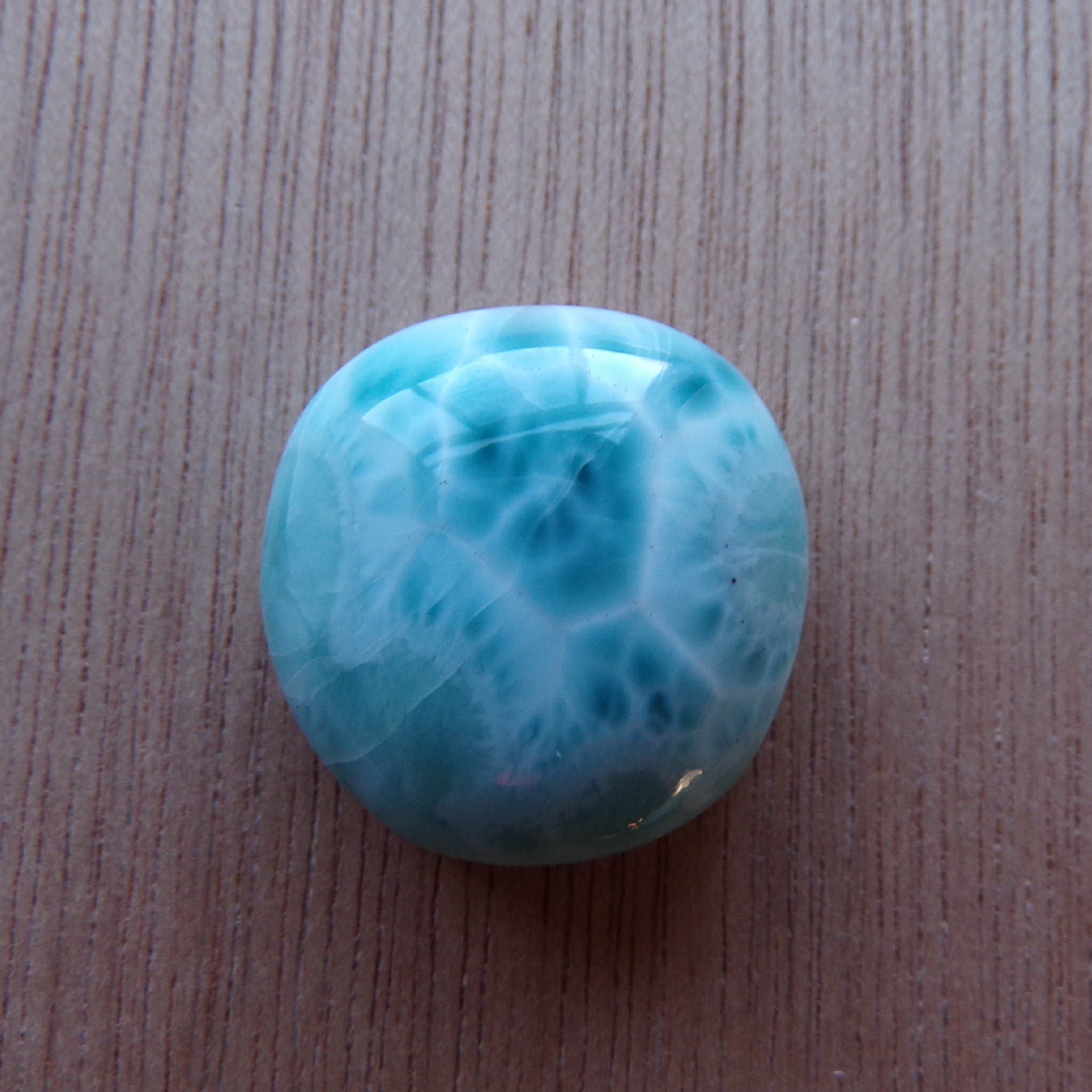 Natural Larimar Cabochon