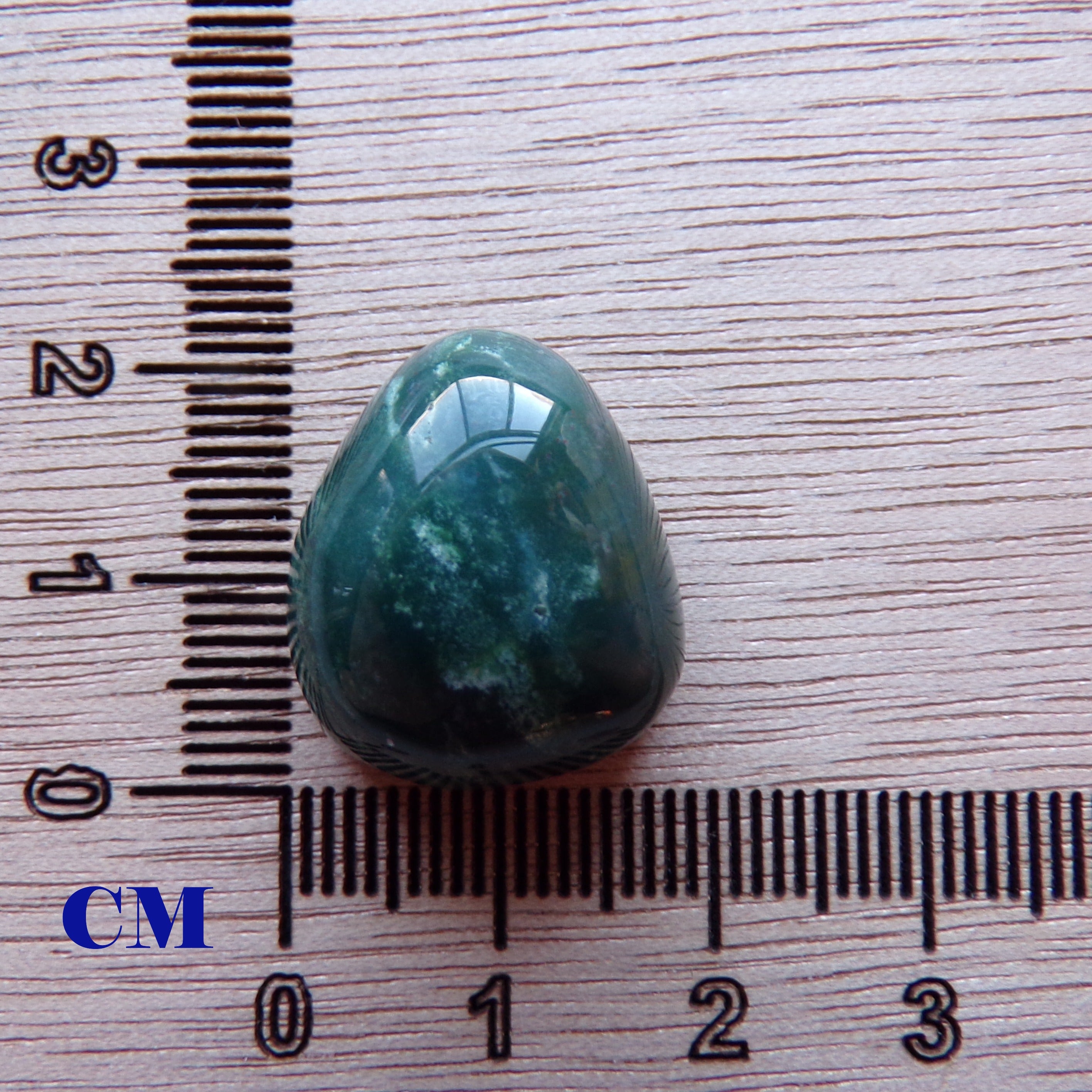 Natural Bloodstone Cabochon
