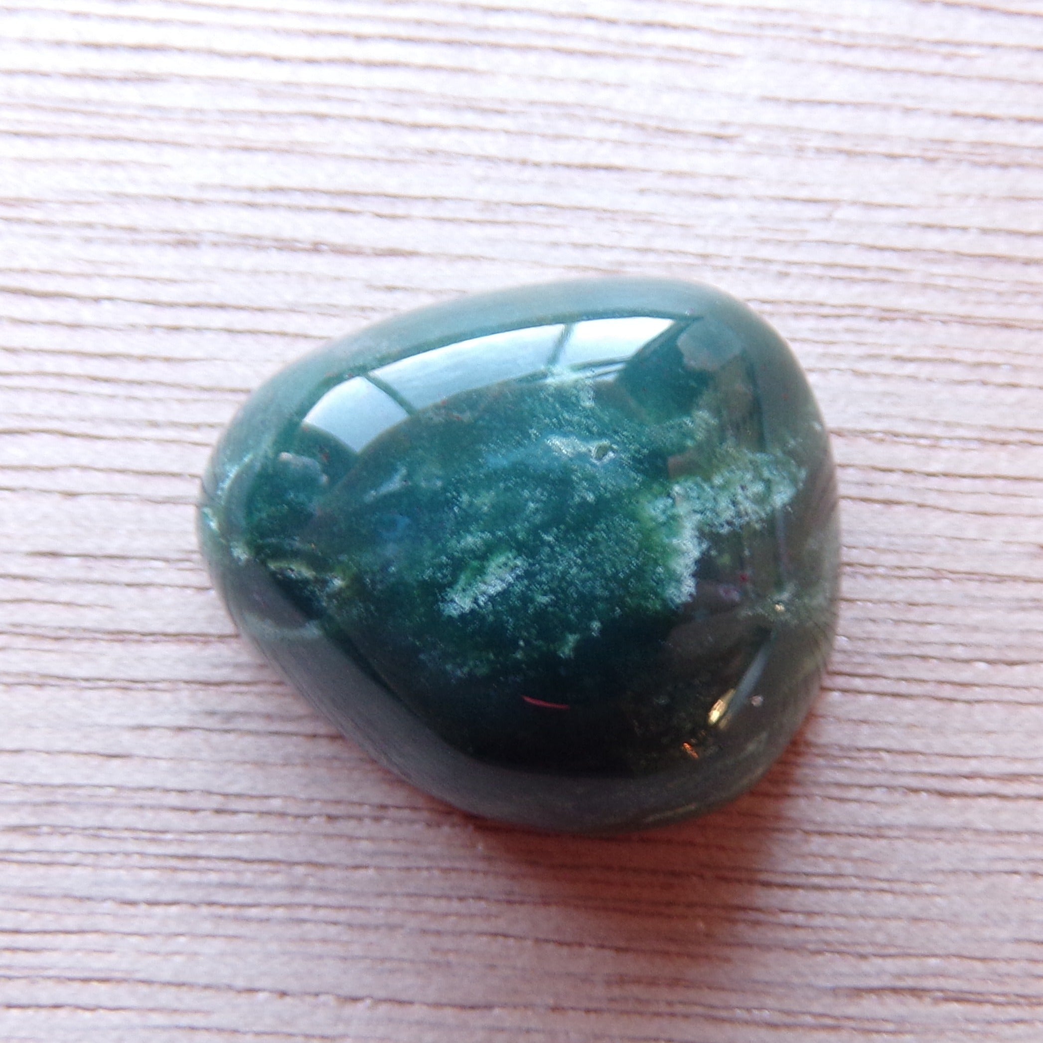 Natural Bloodstone Cabochon