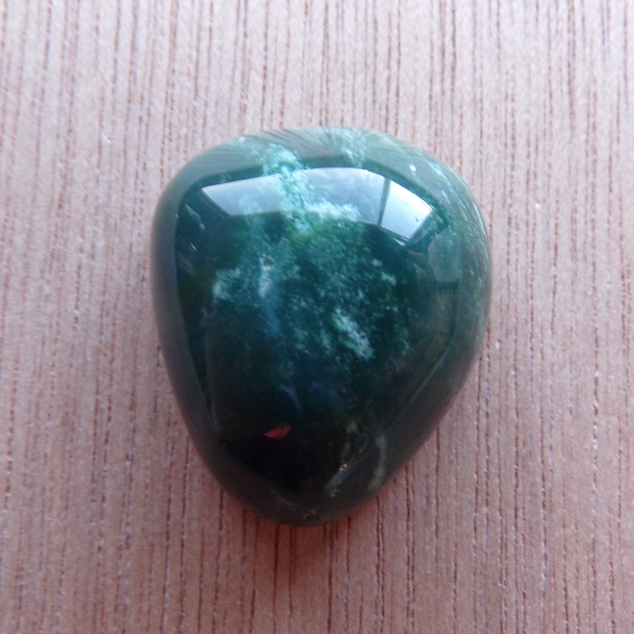 Natural Bloodstone Cabochon