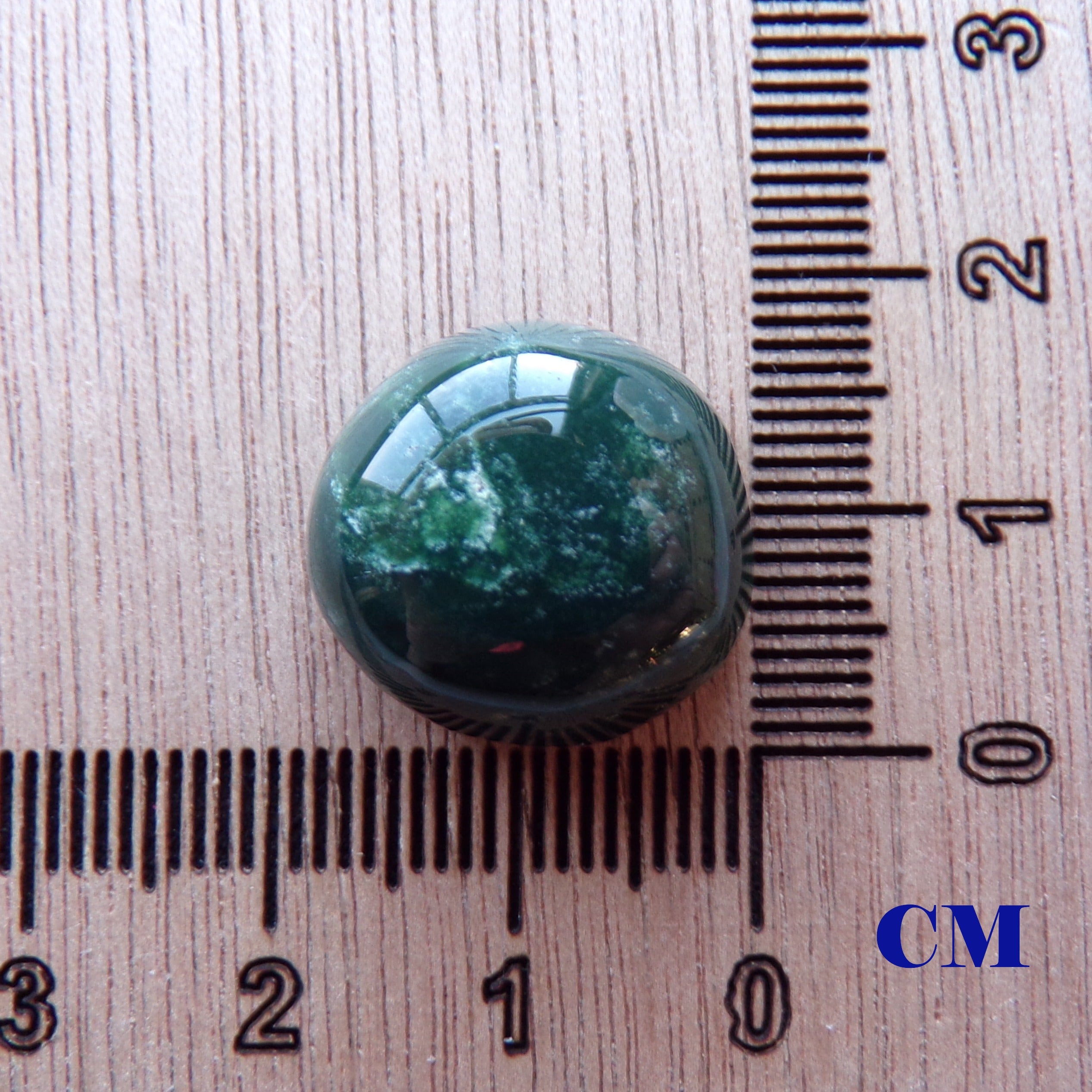 Natural Bloodstone Cabochon
