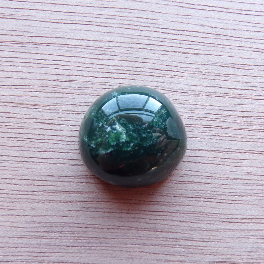 Natural Bloodstone Cabochon