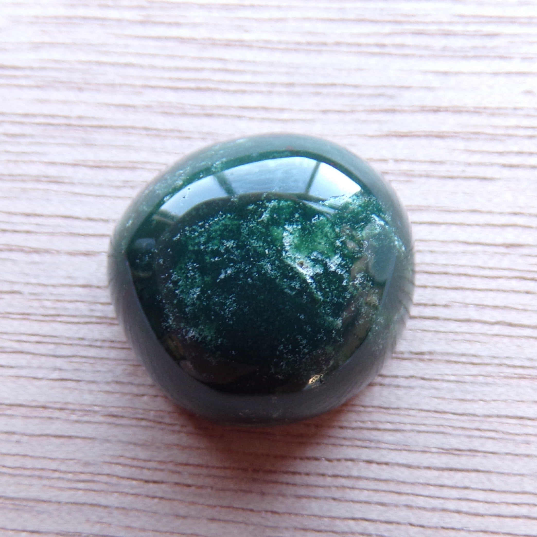 Natural Bloodstone Cabochon