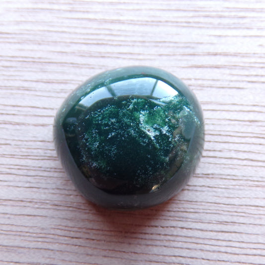 Bloodstone Cabochon — 19.55 ct