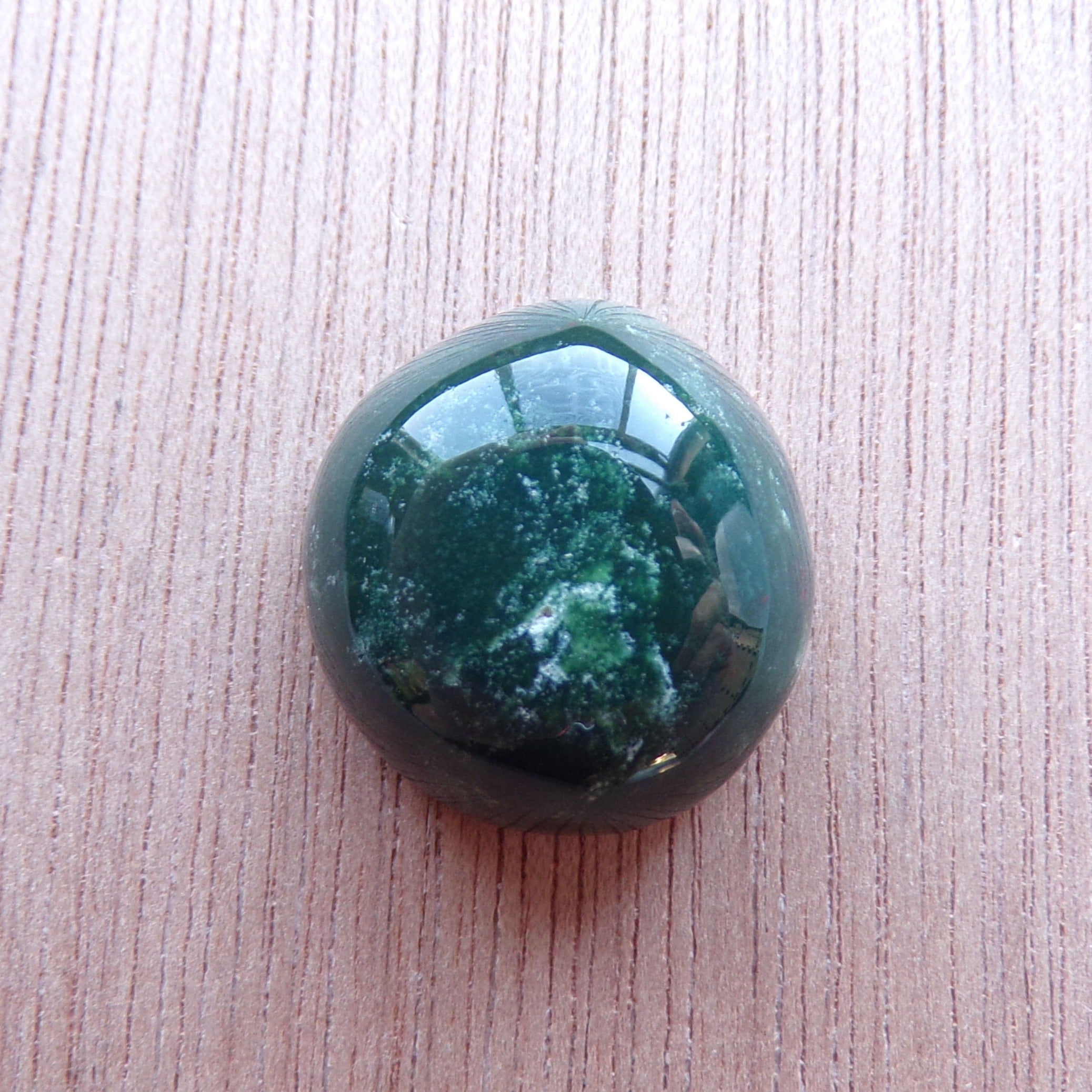 Natural Bloodstone Cabochon