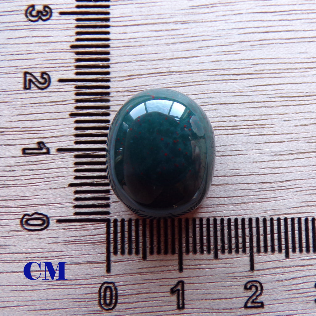Natural Bloodstone Cabochon