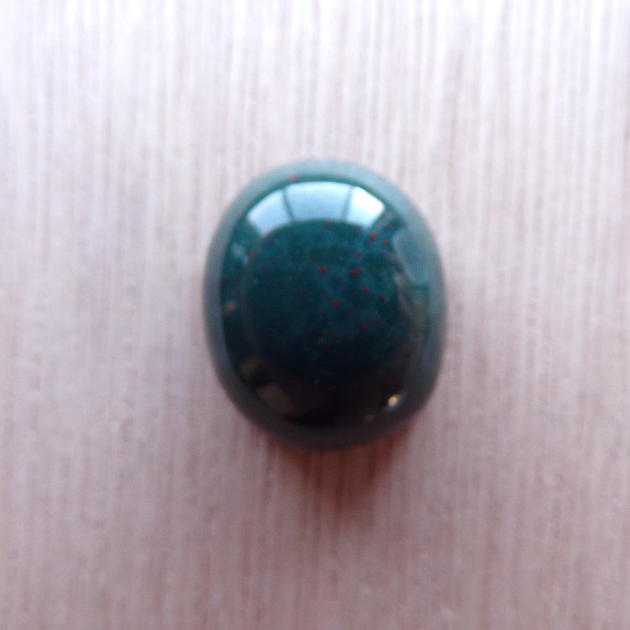 Natural Bloodstone Cabochon