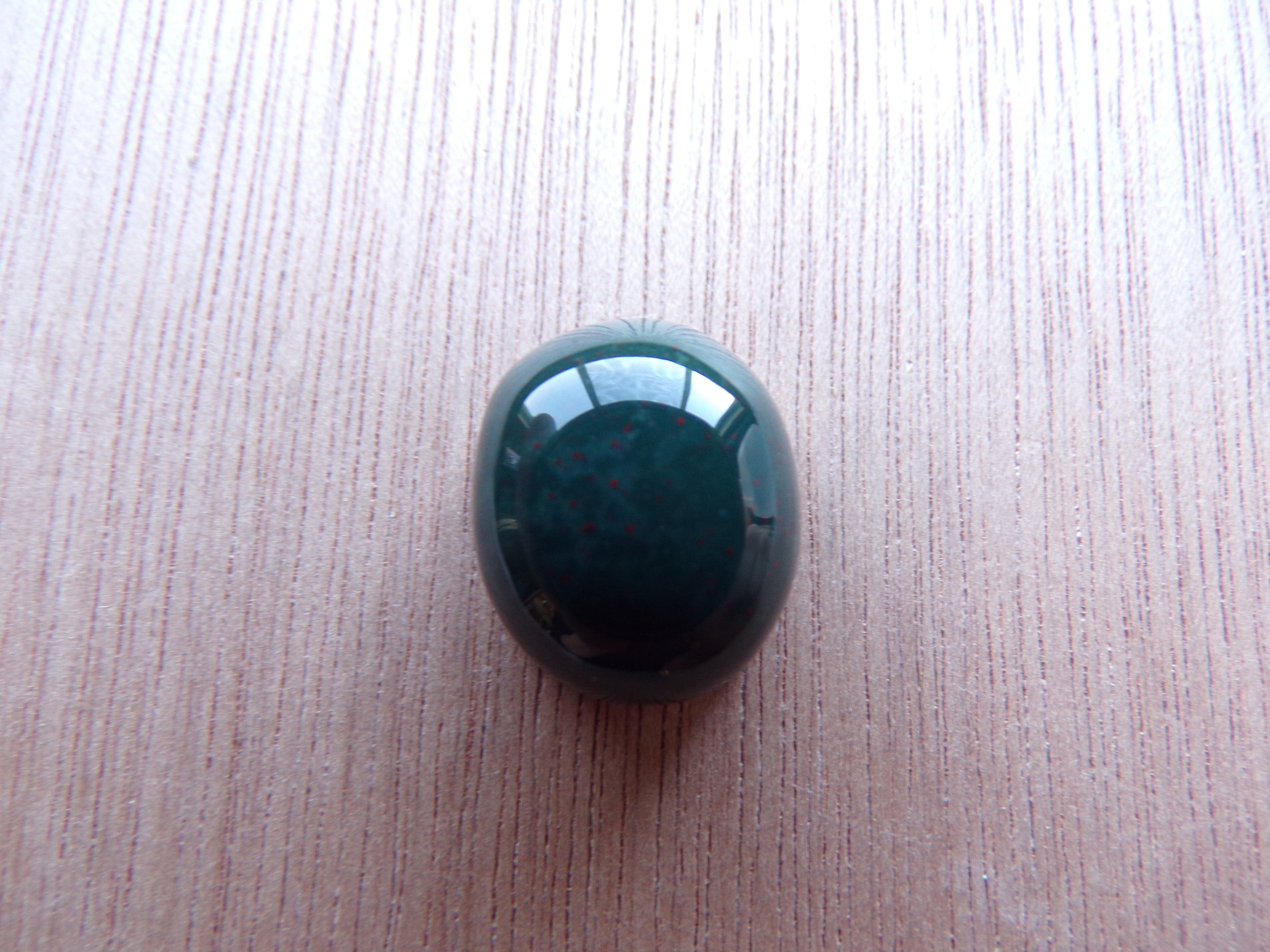 Natural Bloodstone Cabochon