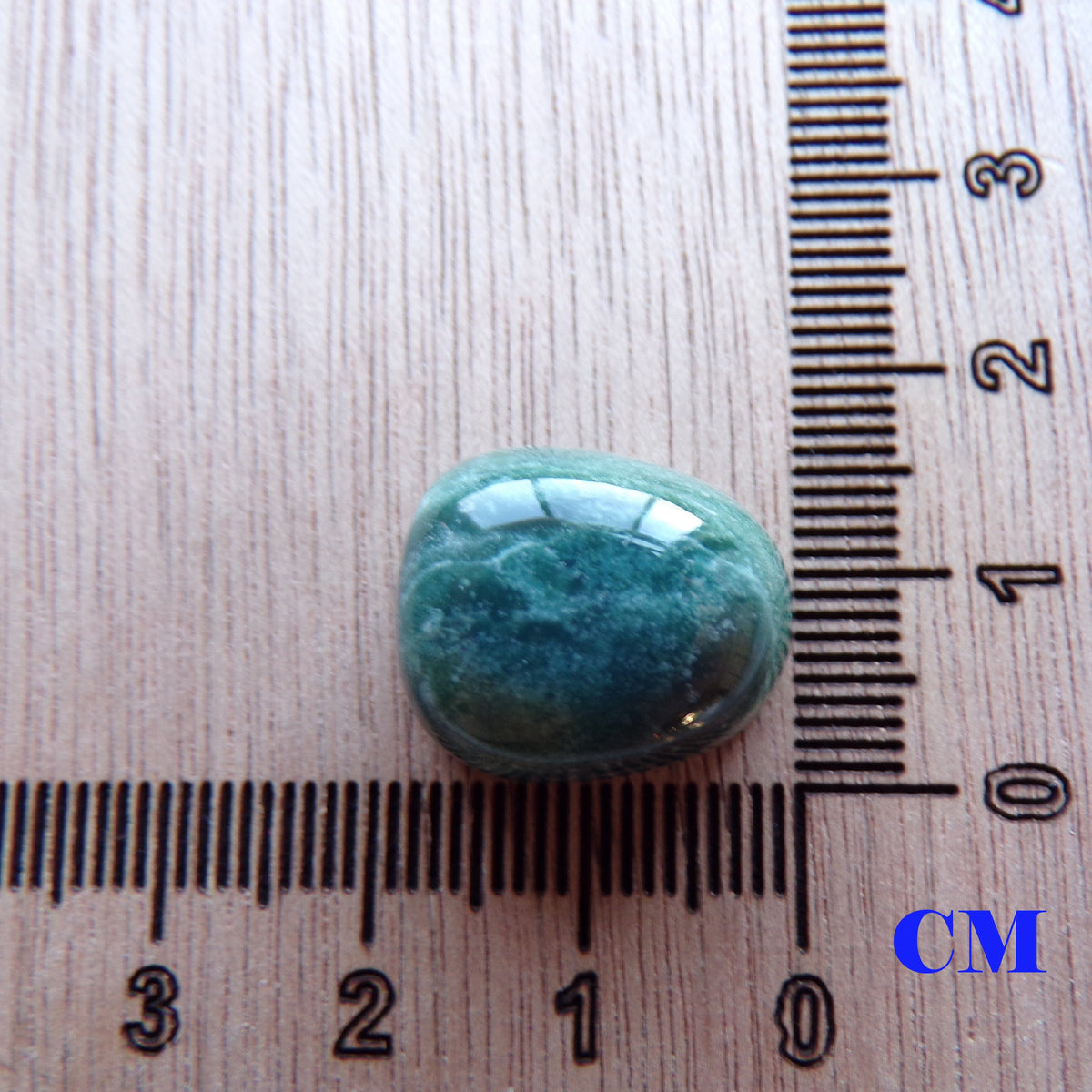 Bloodstone Cabochon — 21.1 ct