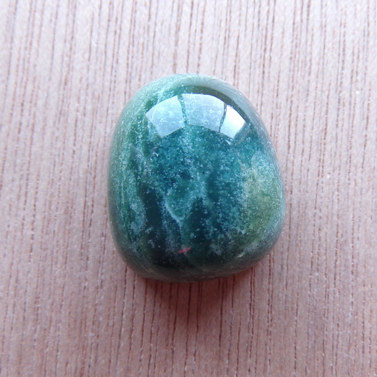 Bloodstone Cabochon — 21.1 ct