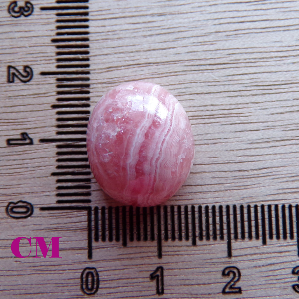 Natural Rhodochrosite Cabochon