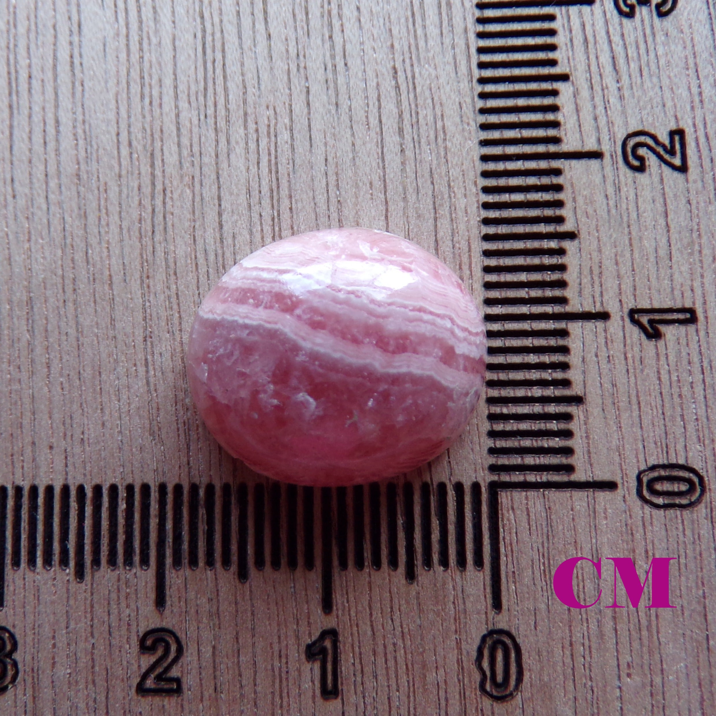 Natural Rhodochrosite Cabochon