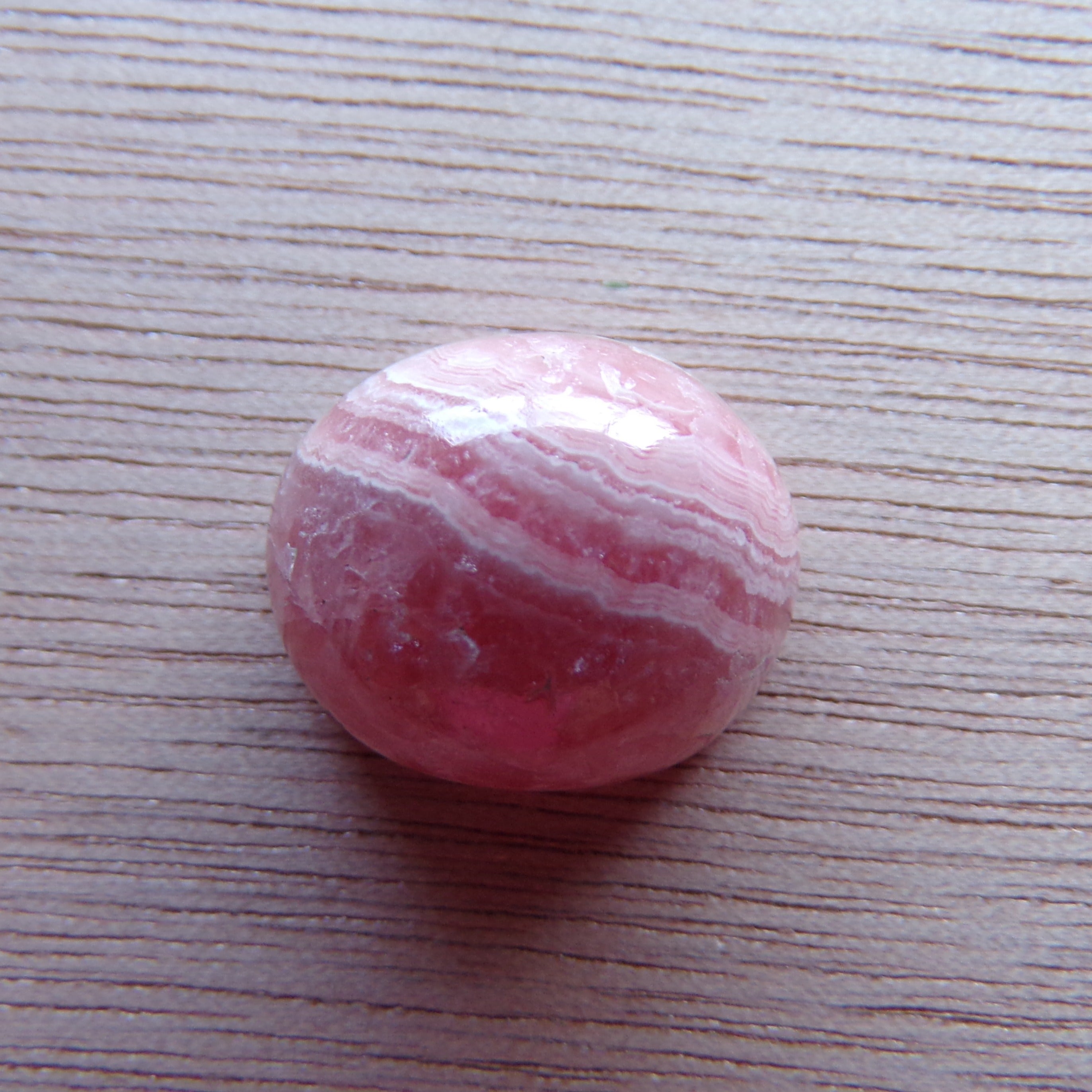 Natural Rhodochrosite Cabochon