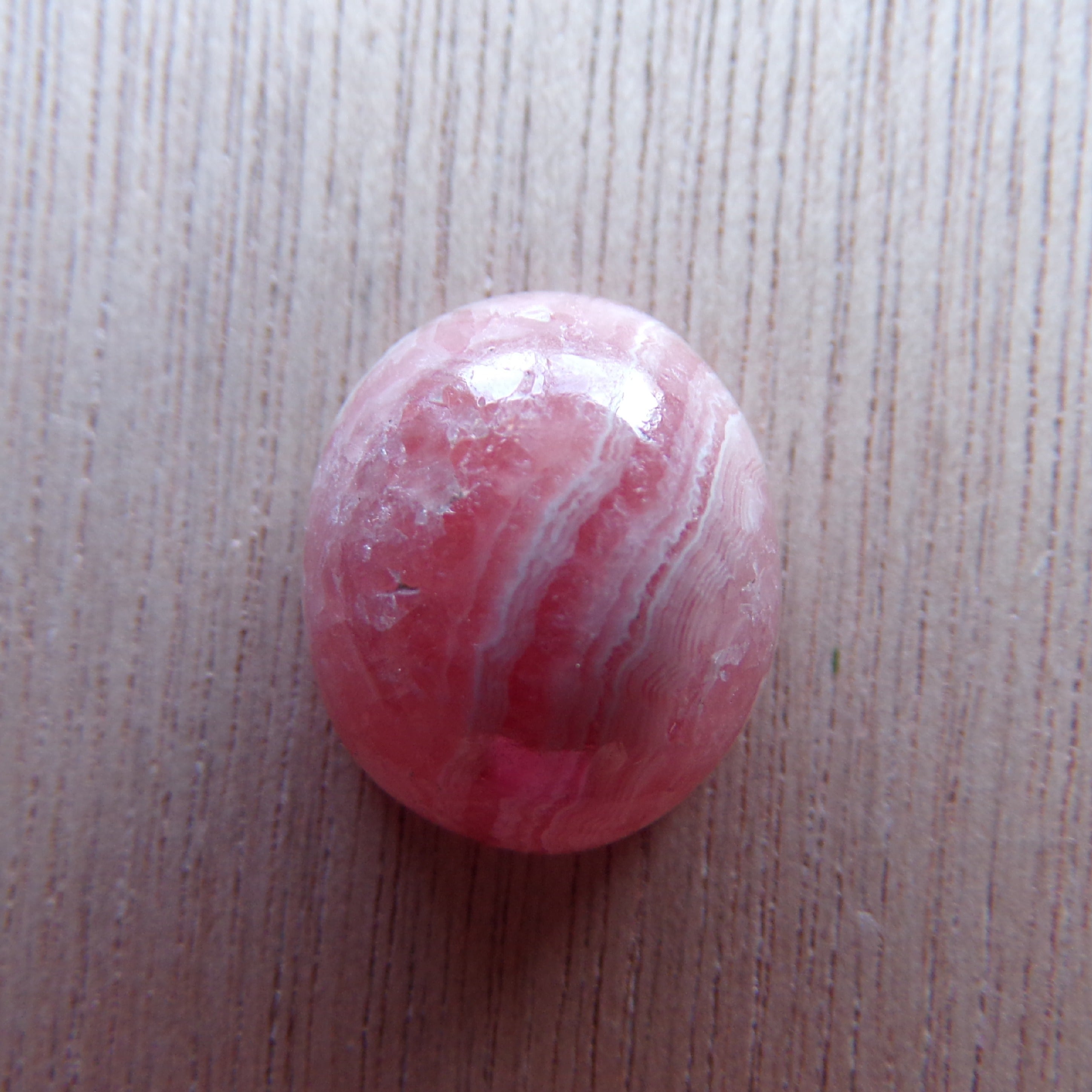 Natural Rhodochrosite Cabochon