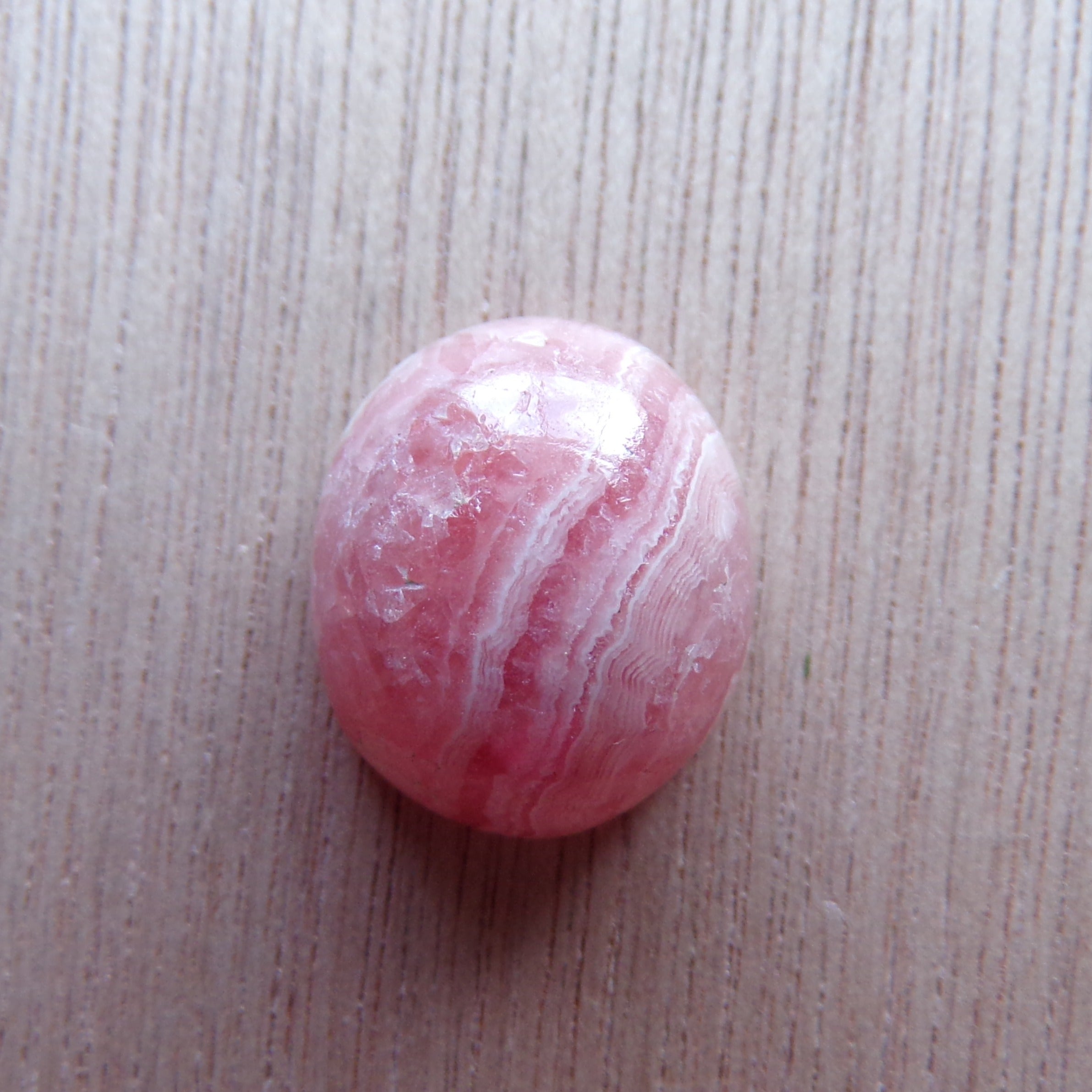 Natural Rhodochrosite Cabochon