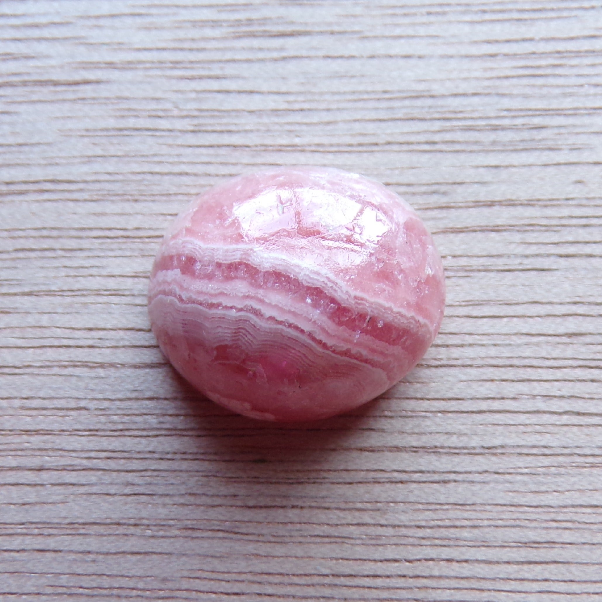 Natural Rhodochrosite Cabochon