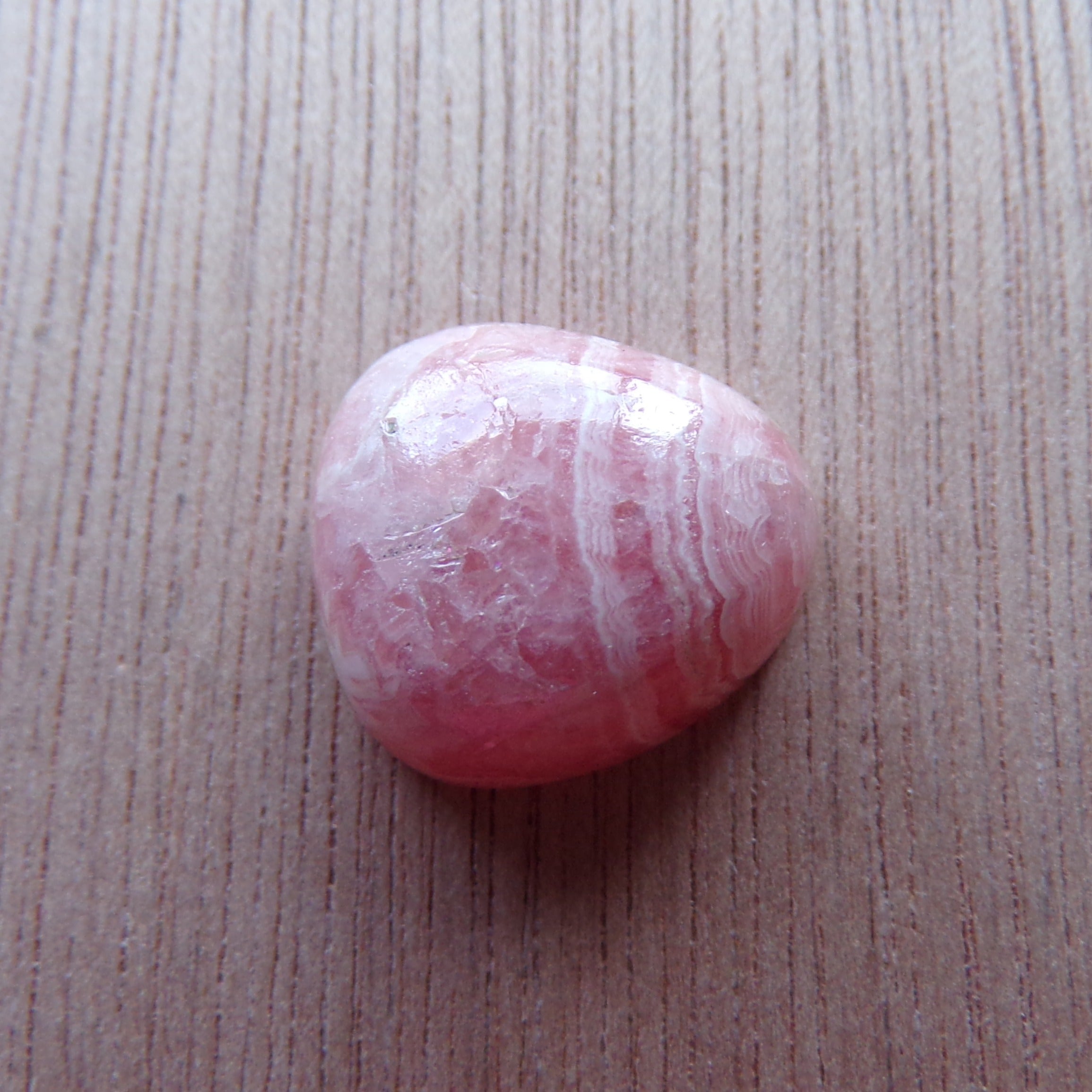 Natural Rhodochrosite Cabochon