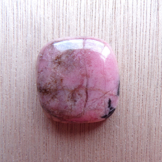 Rhodonite Cabochon — 29.9 ct