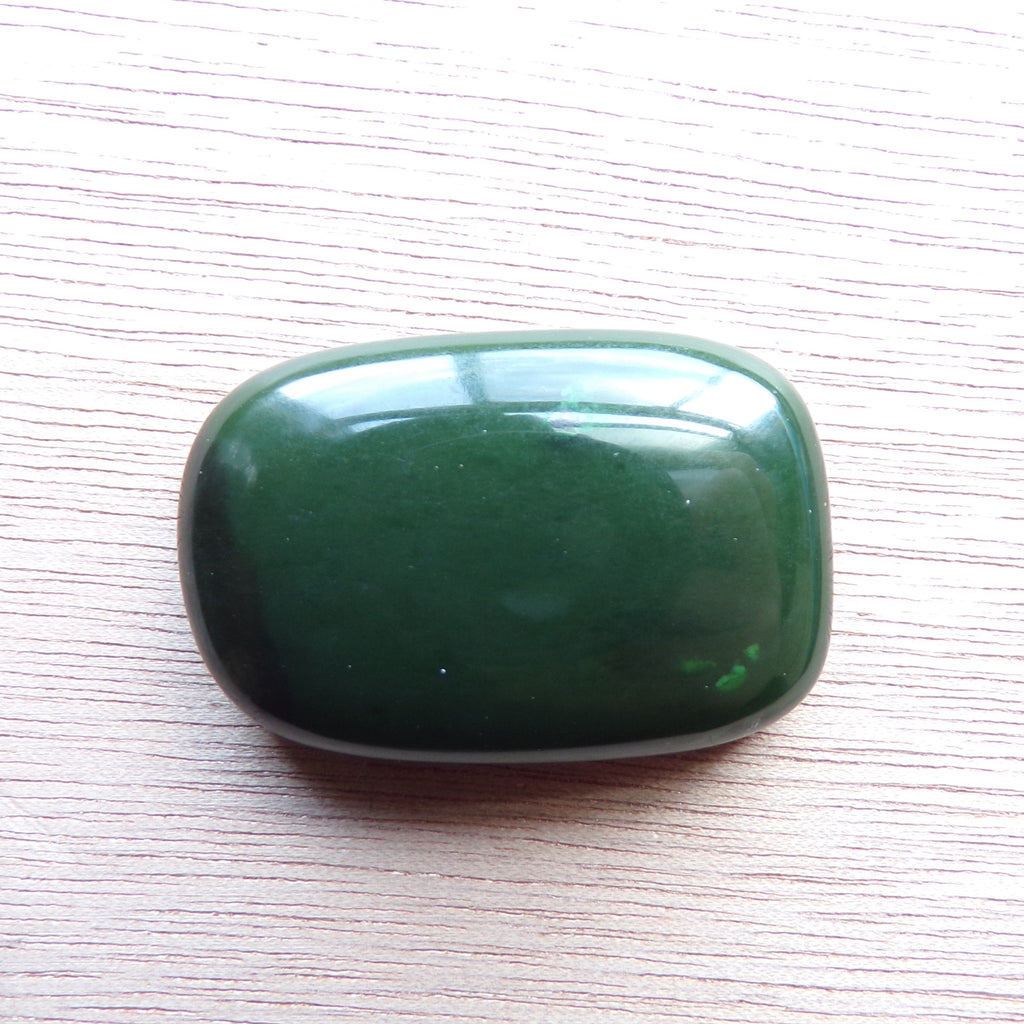 Large 75.2 Carat Natural Siberian Nephrite Jade Cabochon