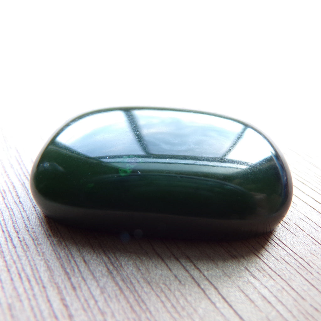 Large 75.2 Carat Natural Siberian Nephrite Jade Cabochon