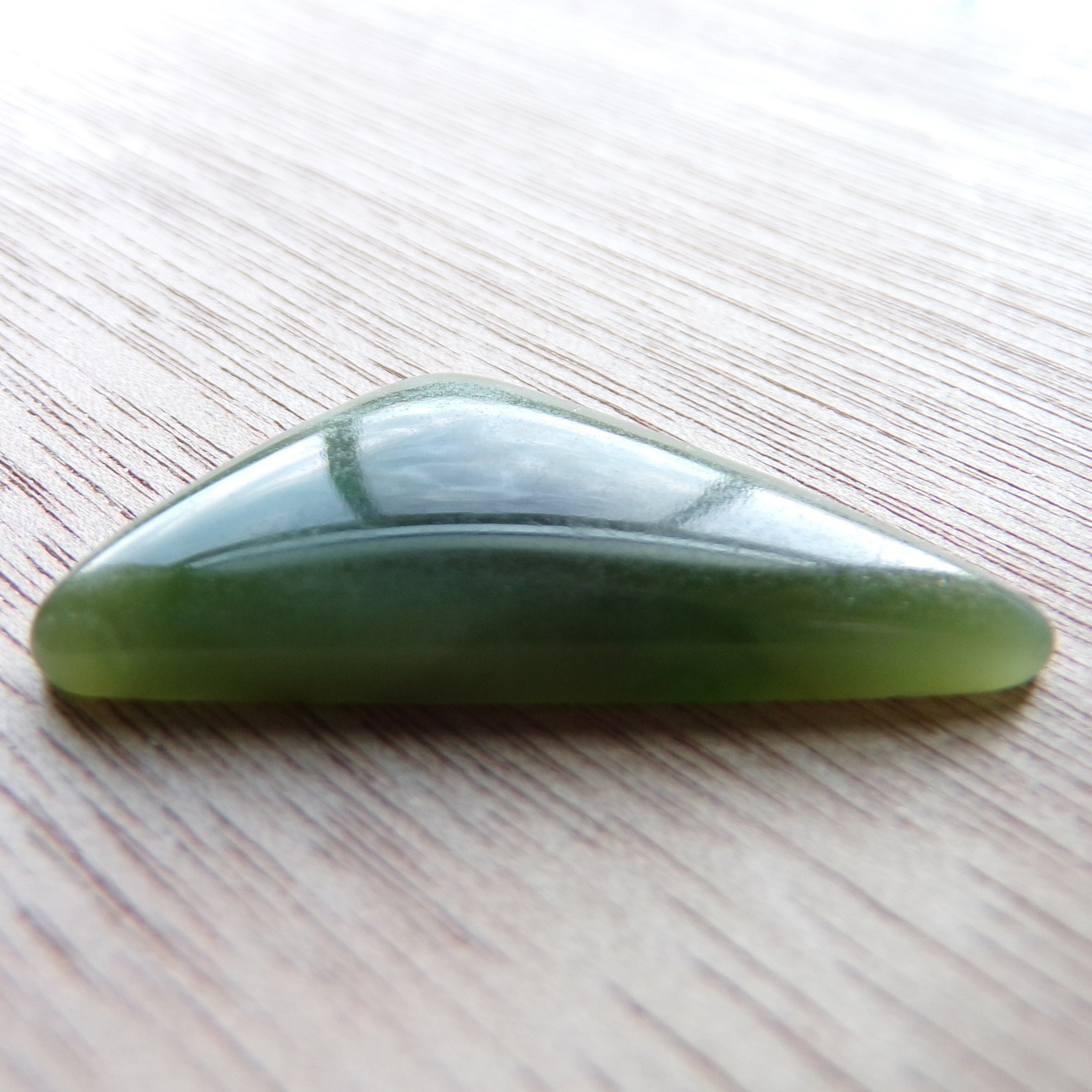 Genuine British Columbia Nephrite Jade Cabochon